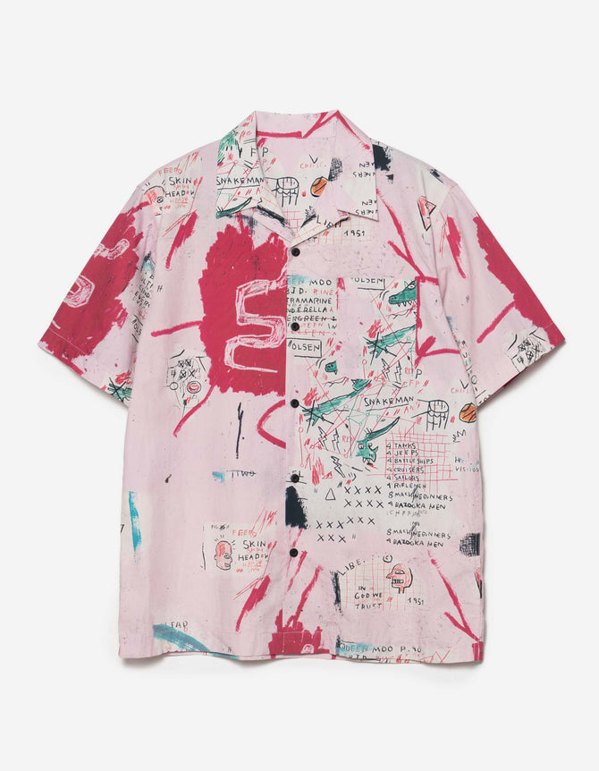 1482 Basquiat Year of the Snakeman Shirt Pink