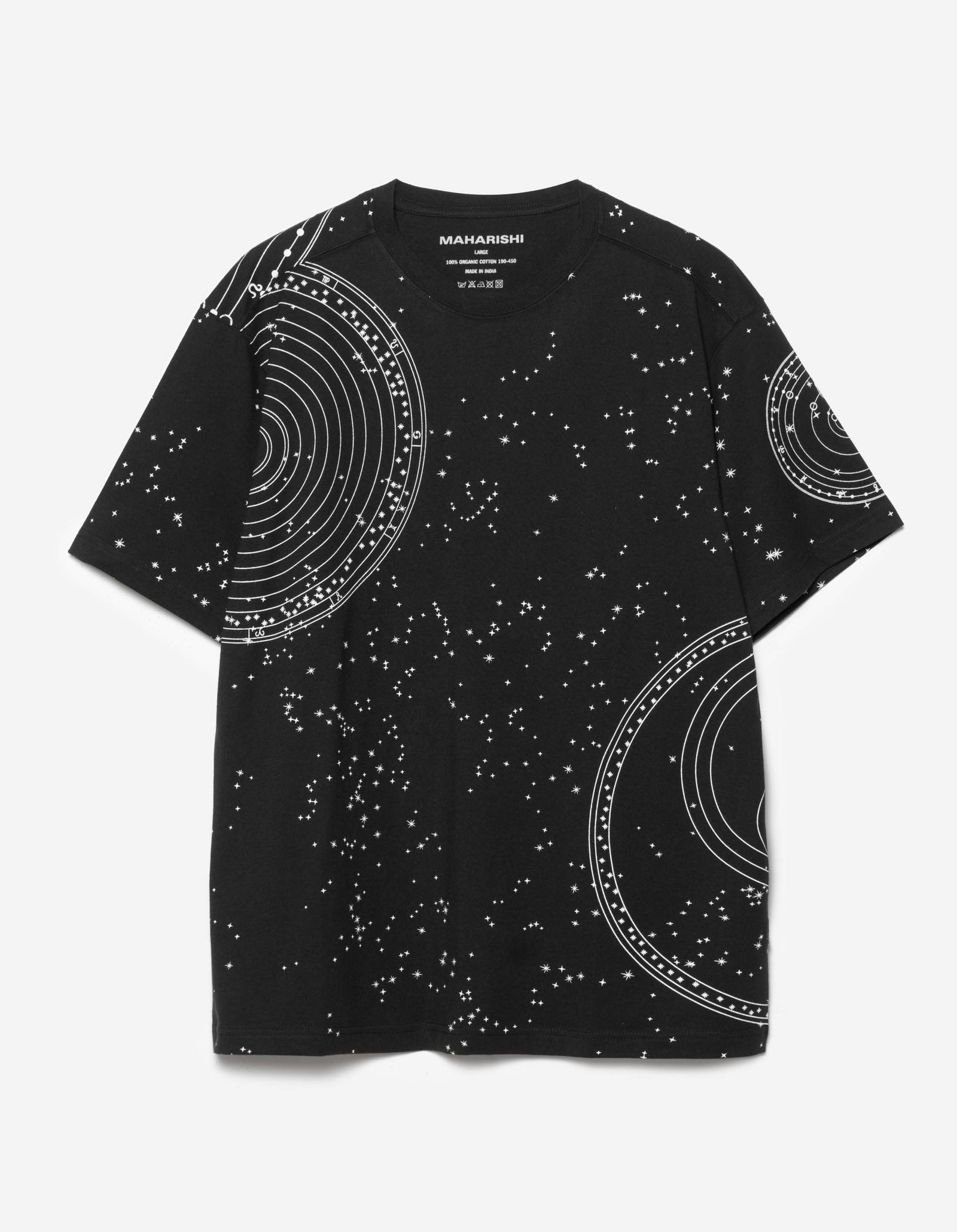 1528 Celeste Constellation T-Shirt Black