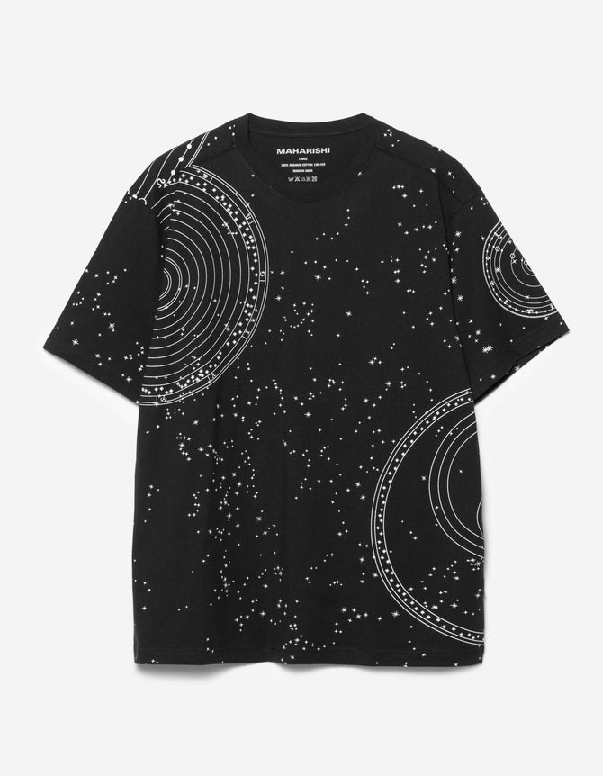 1528 Celeste Constellation T-Shirt Black
