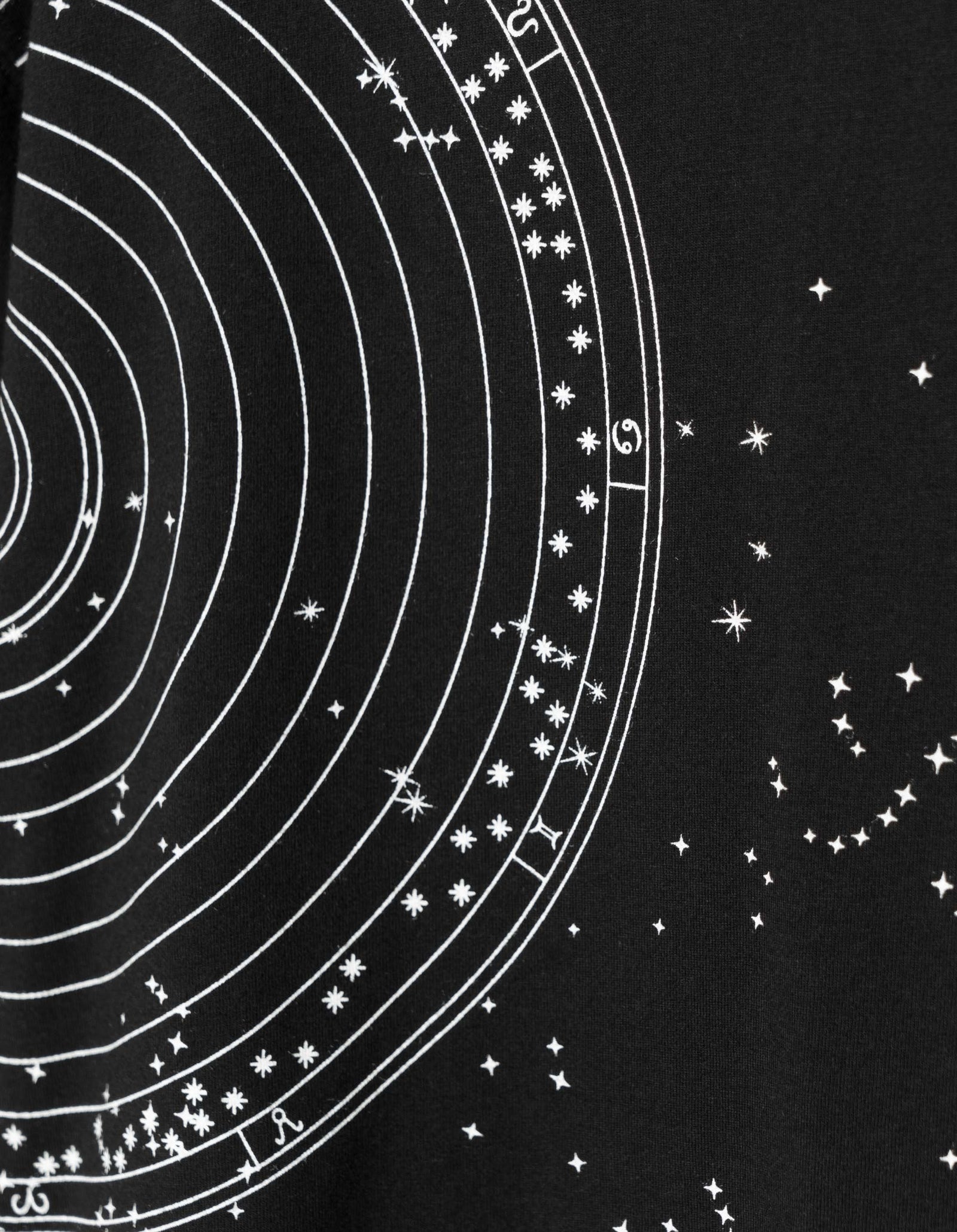 1528 Celeste Constellation T-Shirt Black