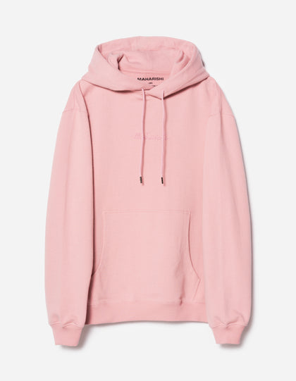 4622 Maharishi Organic Hooded Sweat Pink
