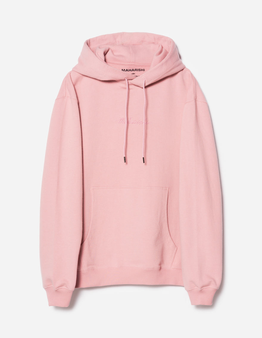 4622 Maharishi Organic Hooded Sweat Pink