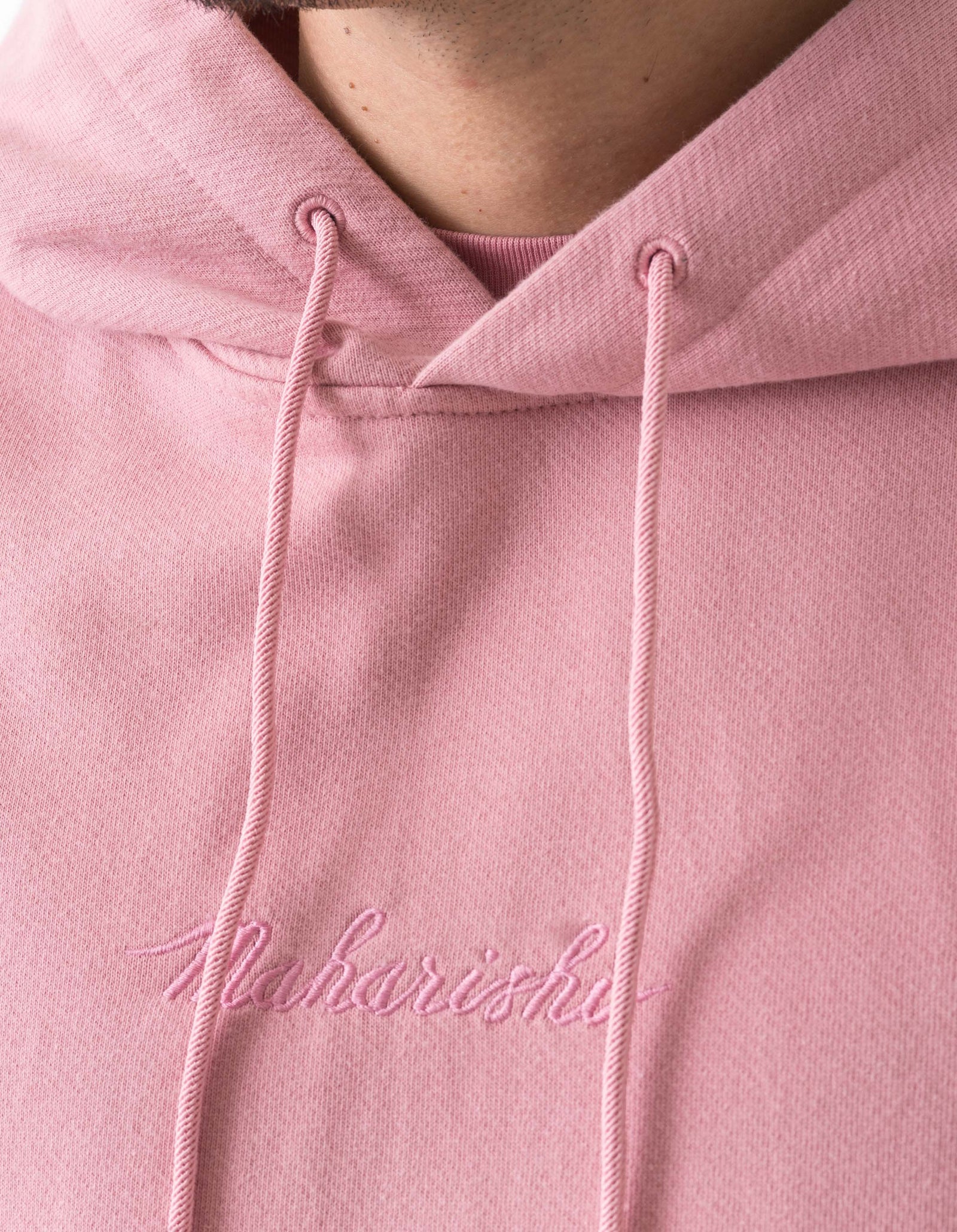 4622 Maharishi Organic Hooded Sweat Pink