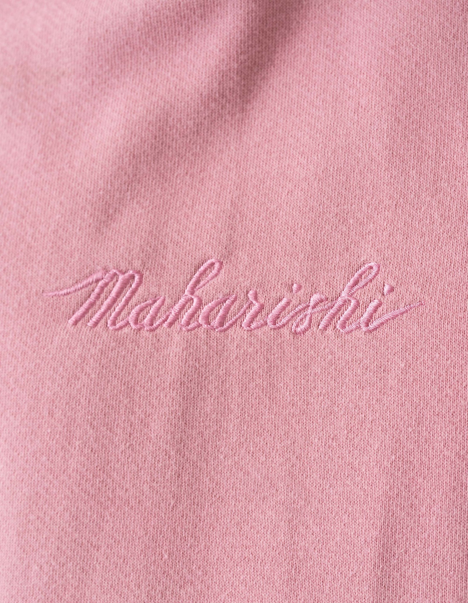 4622 Maharishi Organic Hooded Sweat Pink
