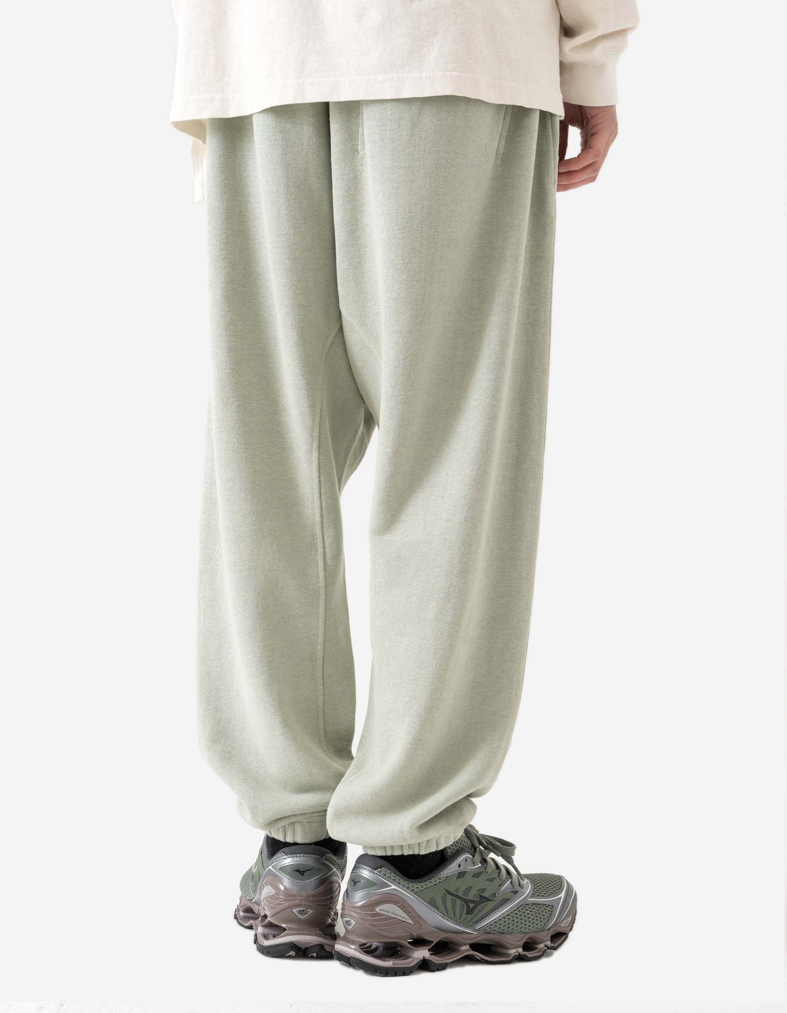 5232 Asym Low Hemp Sweatpants Sage
