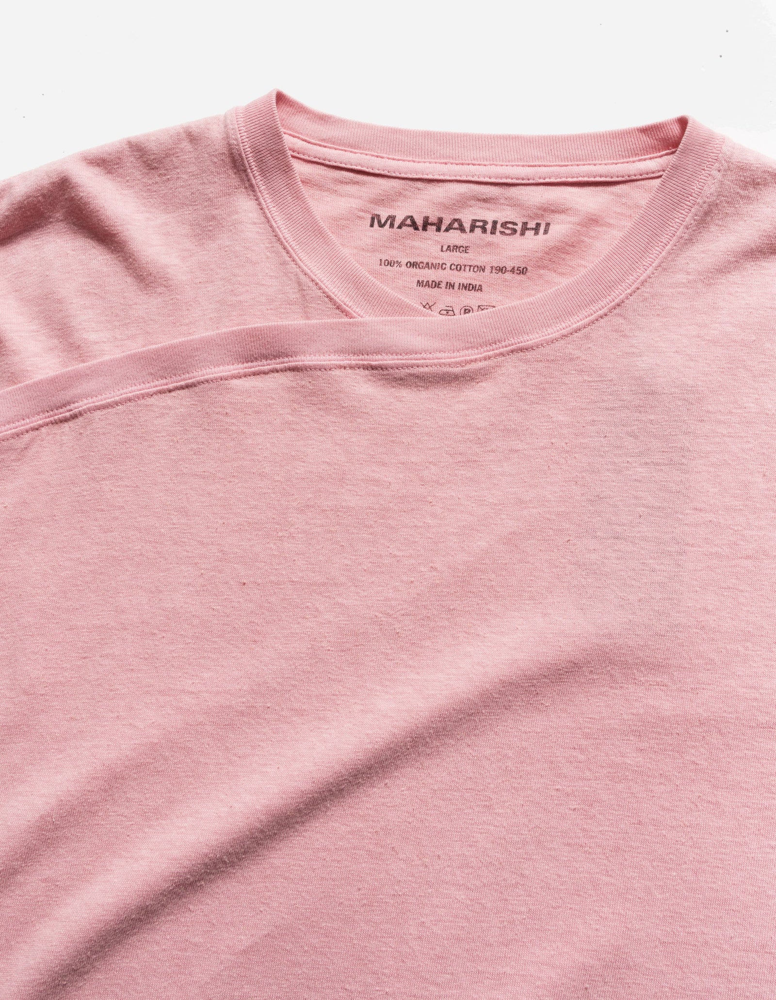 6000 Monk Organic Hemp T-Shirt Pink