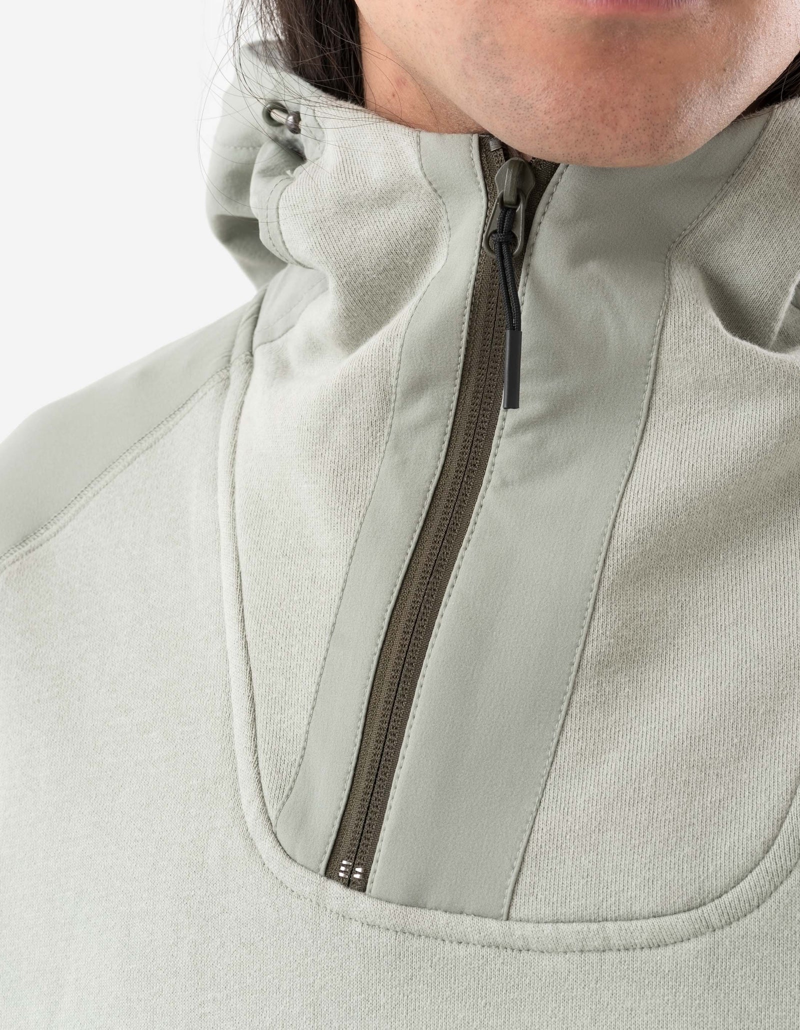 6044 Organic Articulated Hoody Sage