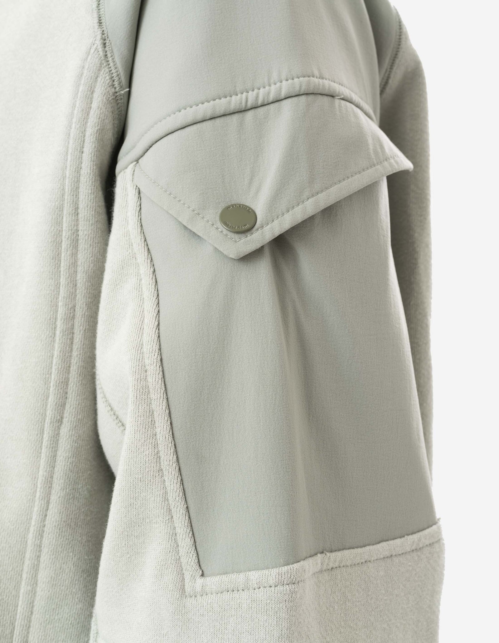 6044 Organic Articulated Hoody Sage
