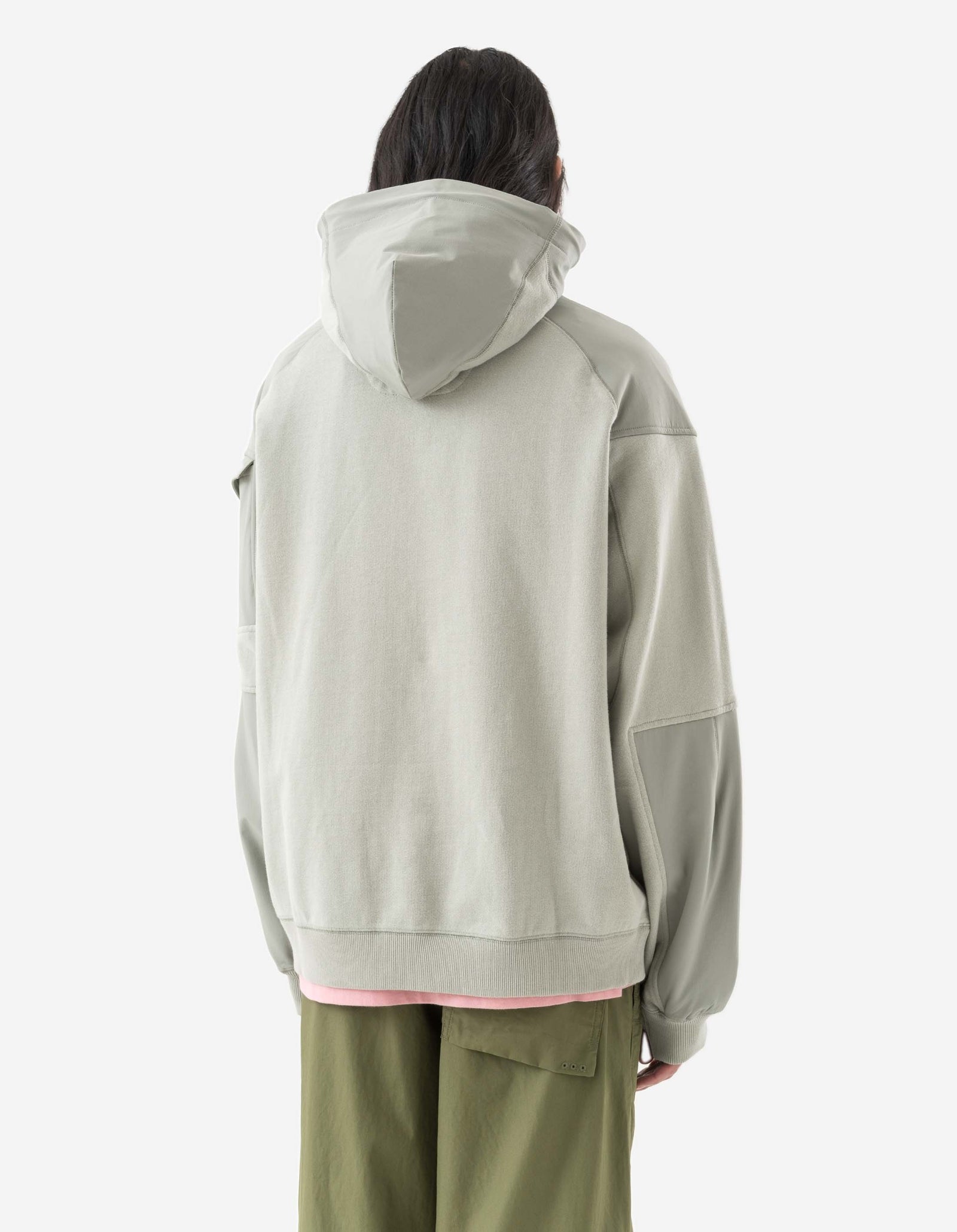 6044 Organic Articulated Hoody Sage