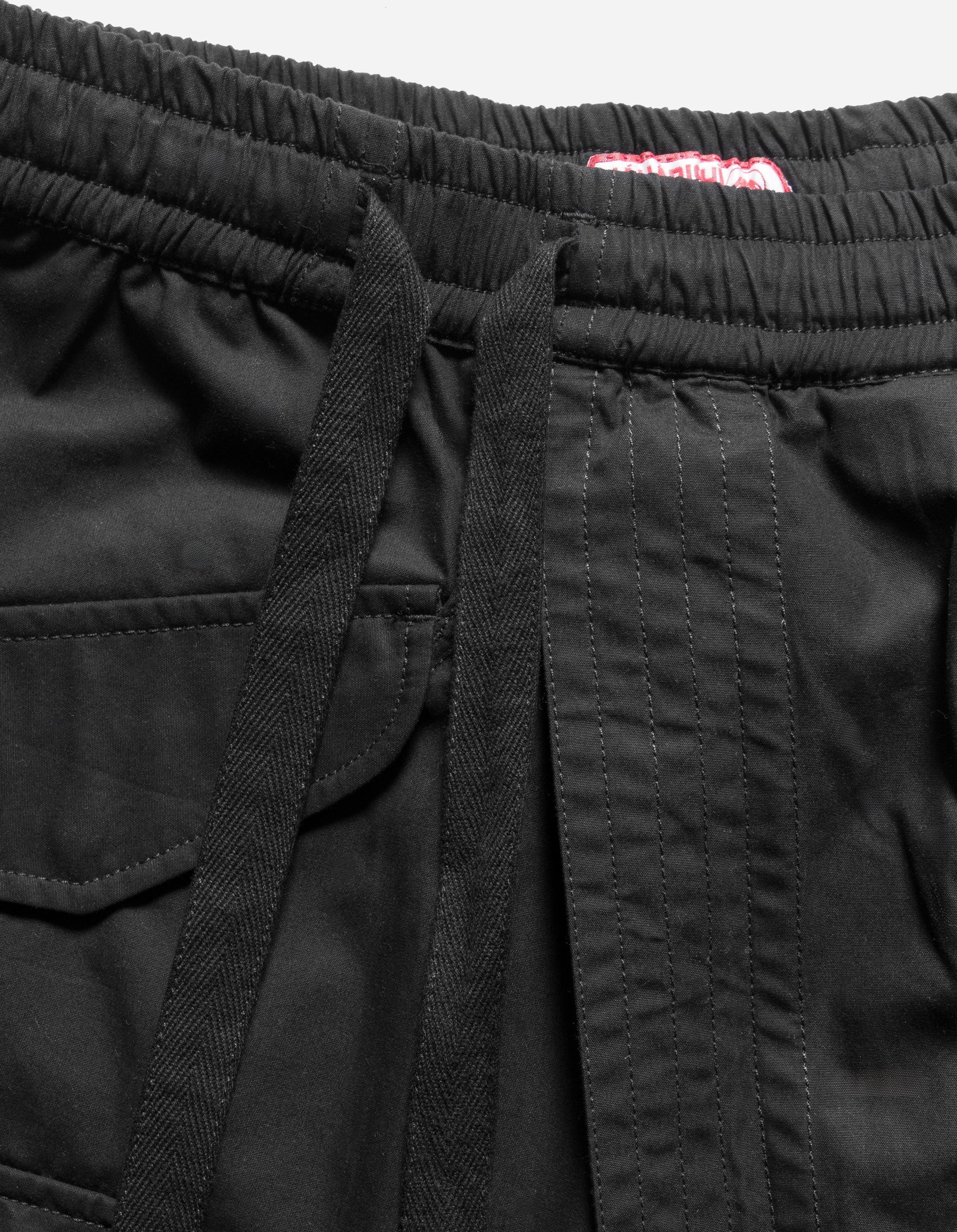 6056 Asym Hakama Shorts Black – Maharishi