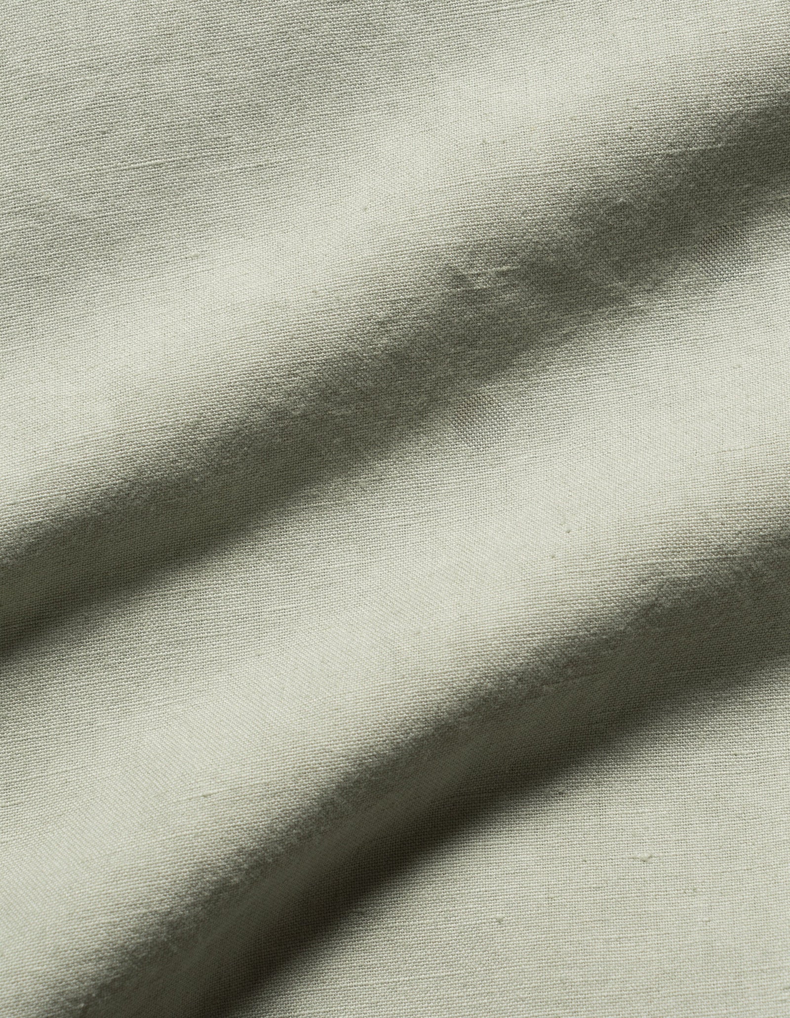 6079 Asym Monk Hemp Shirt Sage