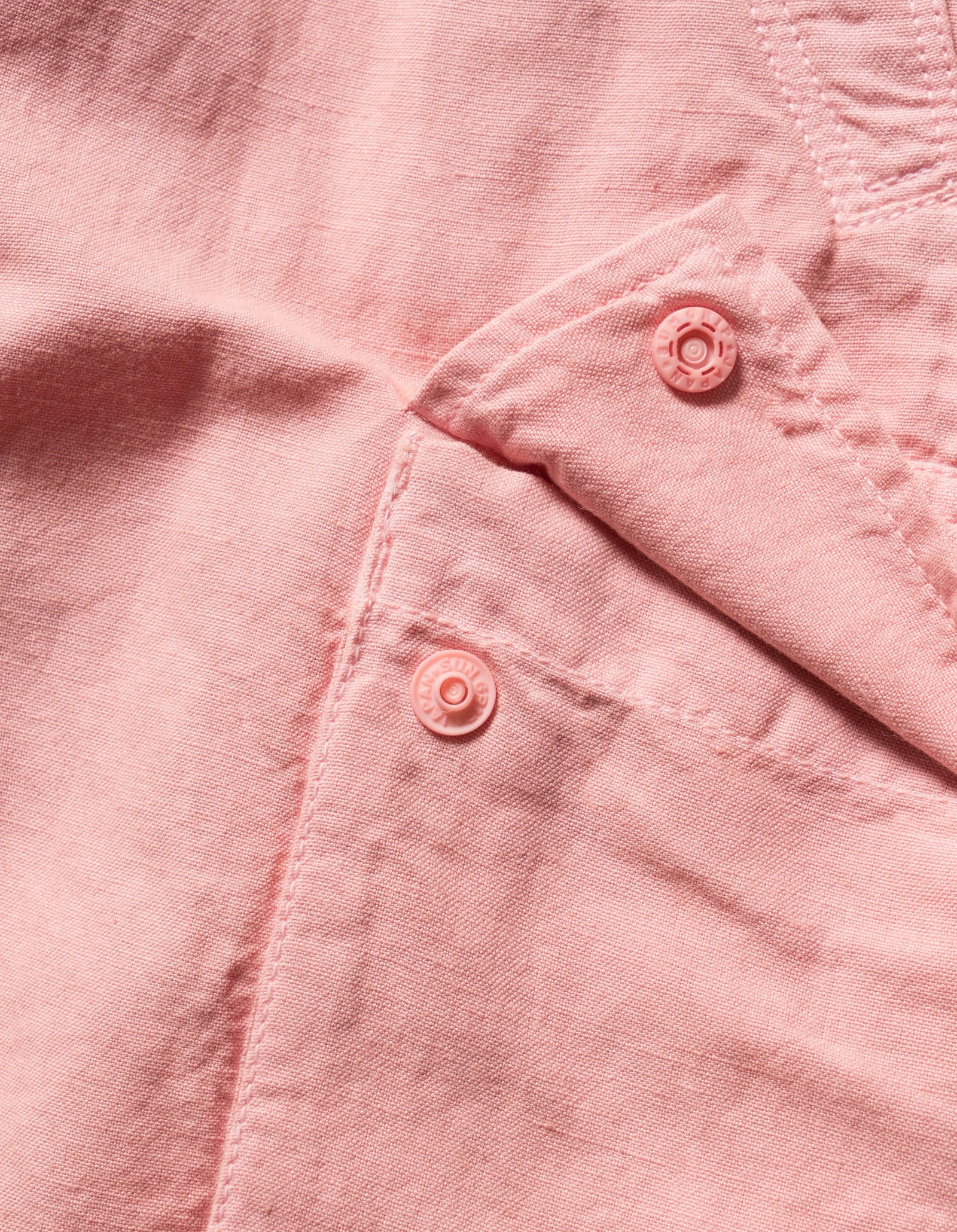 6082 Hemp Cargo Asym Track Shorts Pink