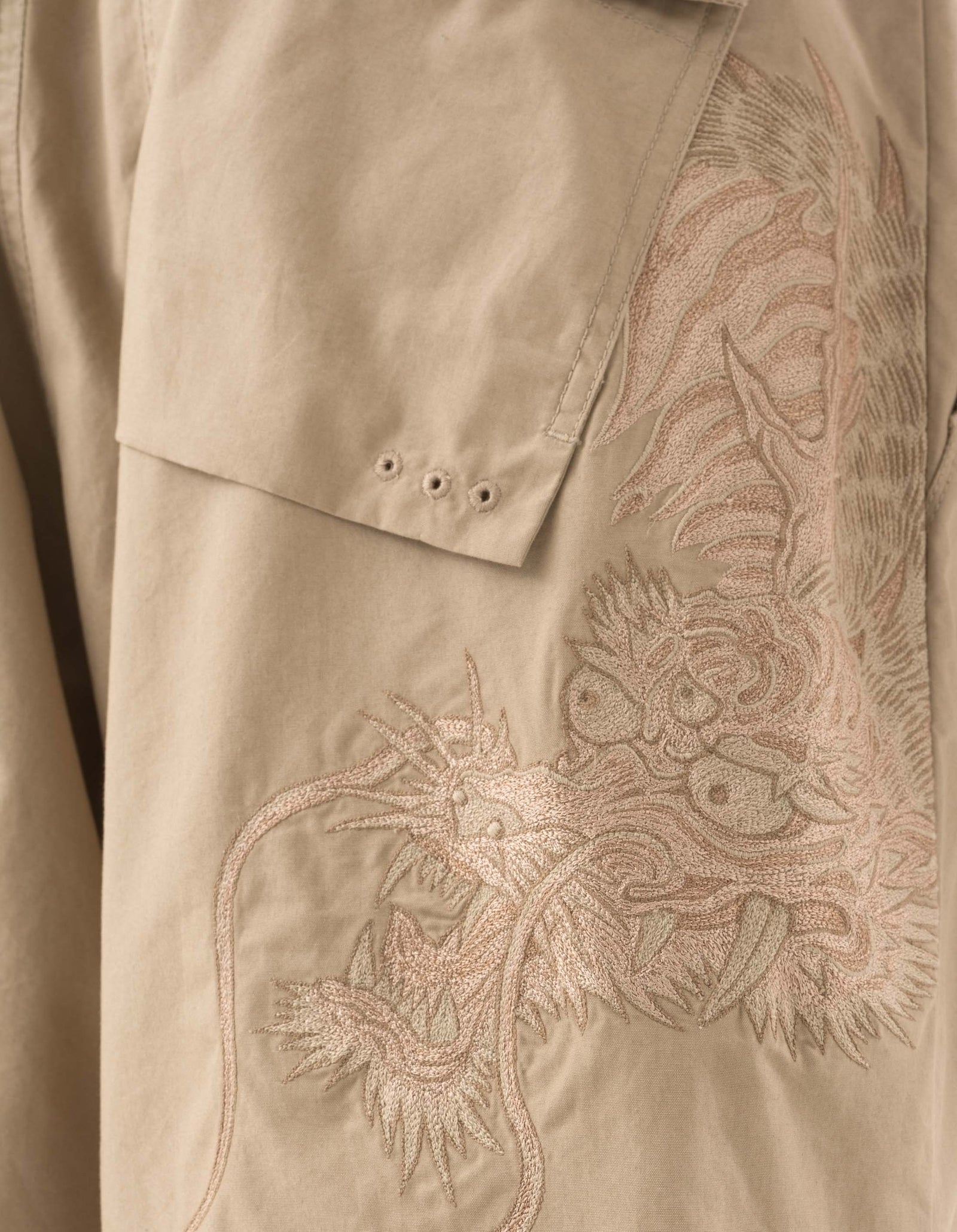 6094 Tiger Dragon Loose Snoshorts Sand