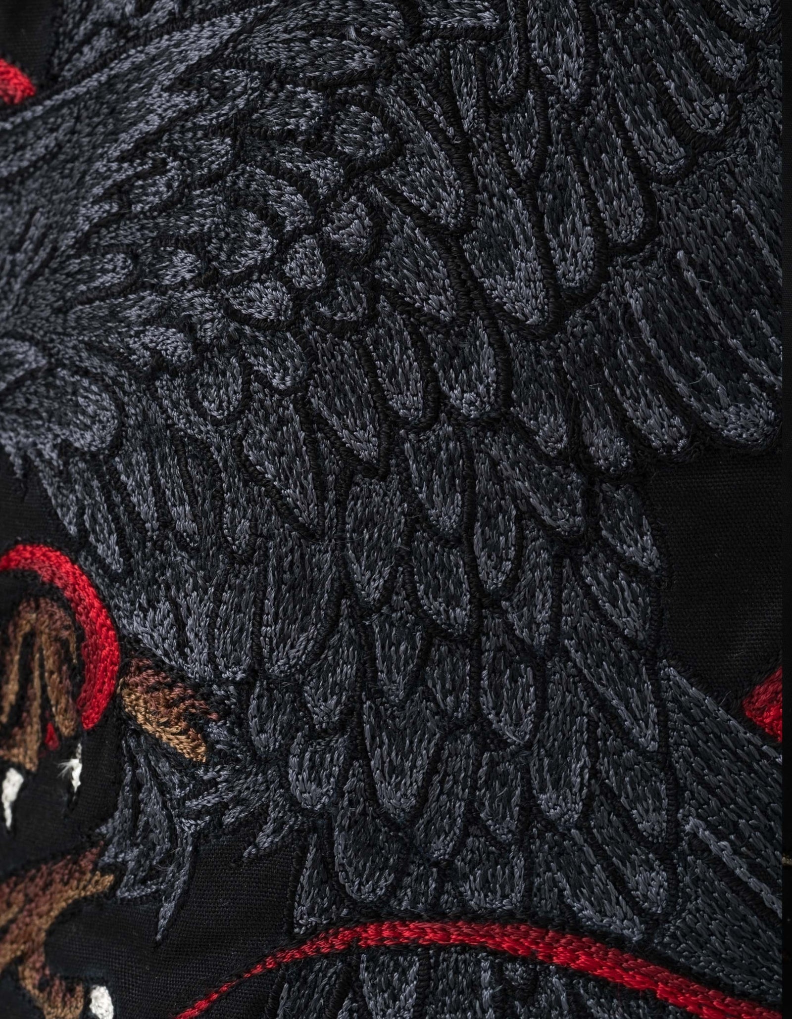 6103 Crow & Heron Loose Snoshorts Black
