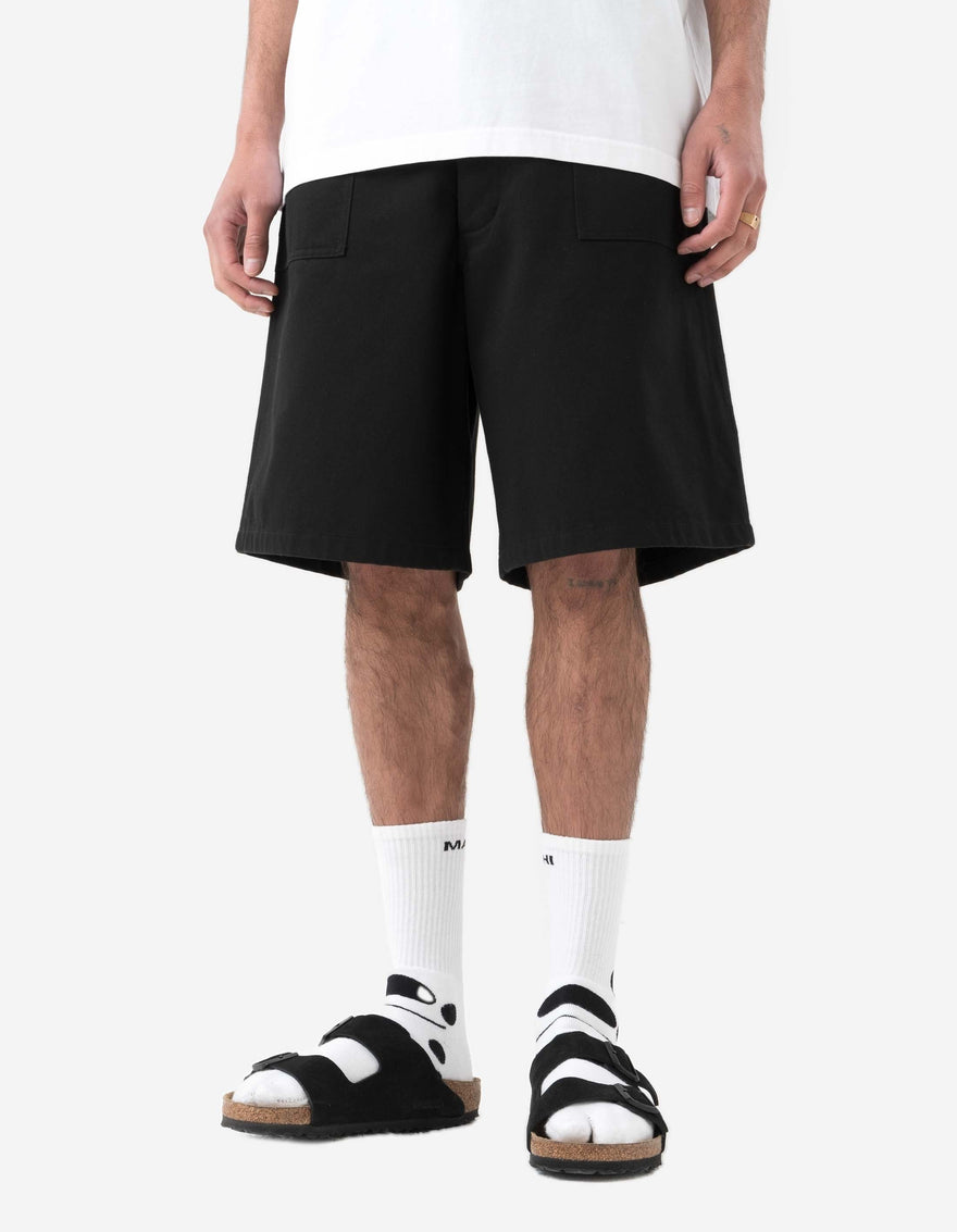 6107 Utility Deck Shorts Black