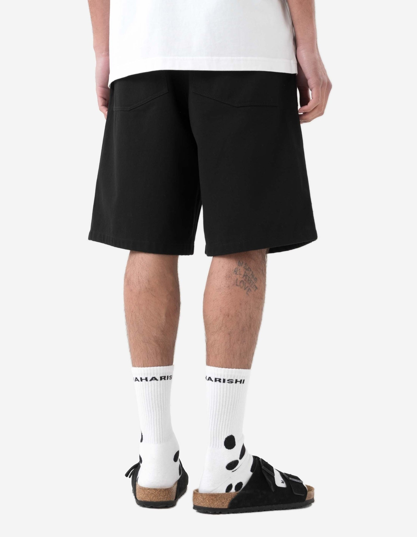 6107 Utility Deck Shorts Black