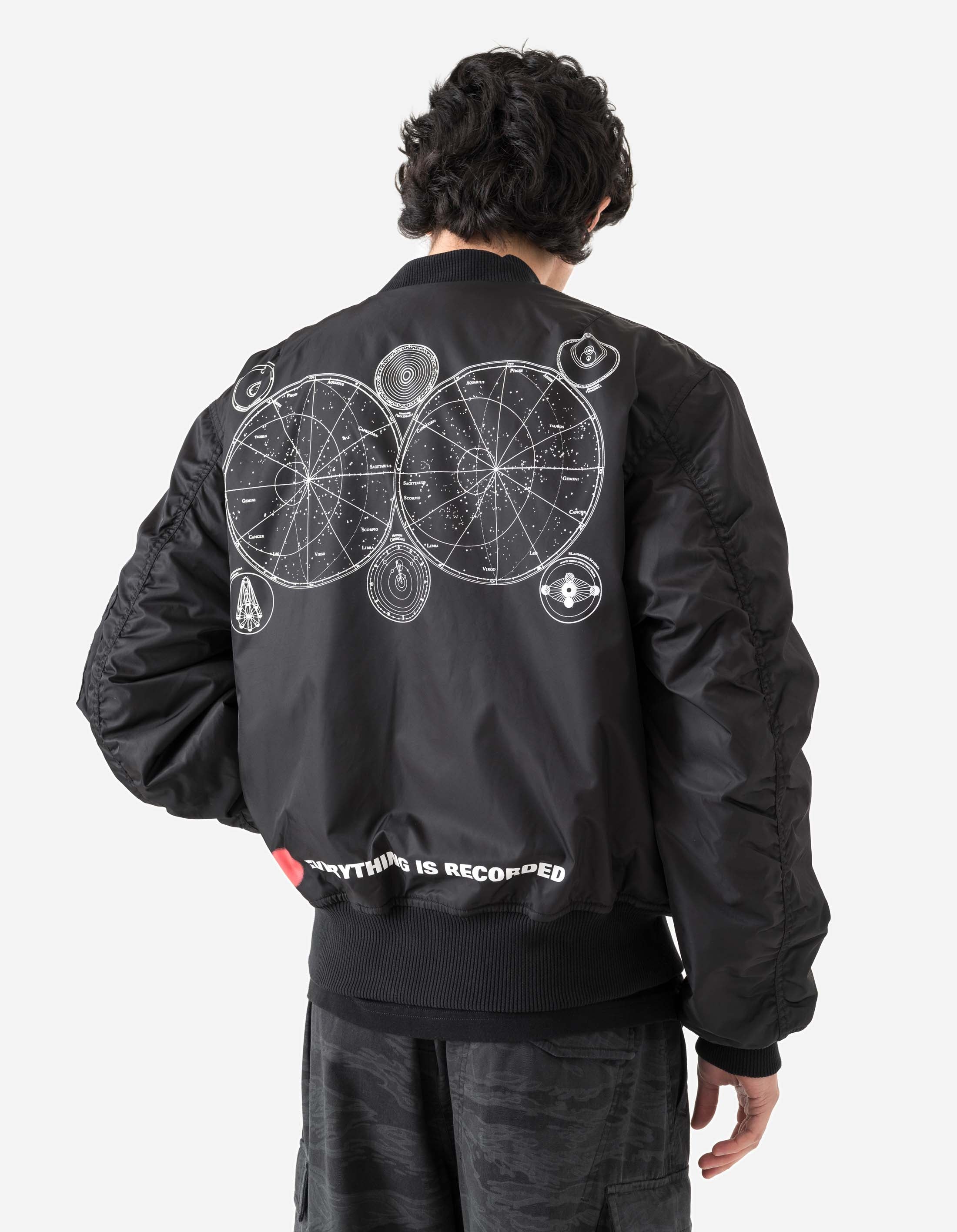 6109 Temporary MA-1 Flight Jacket Black – Maharishi