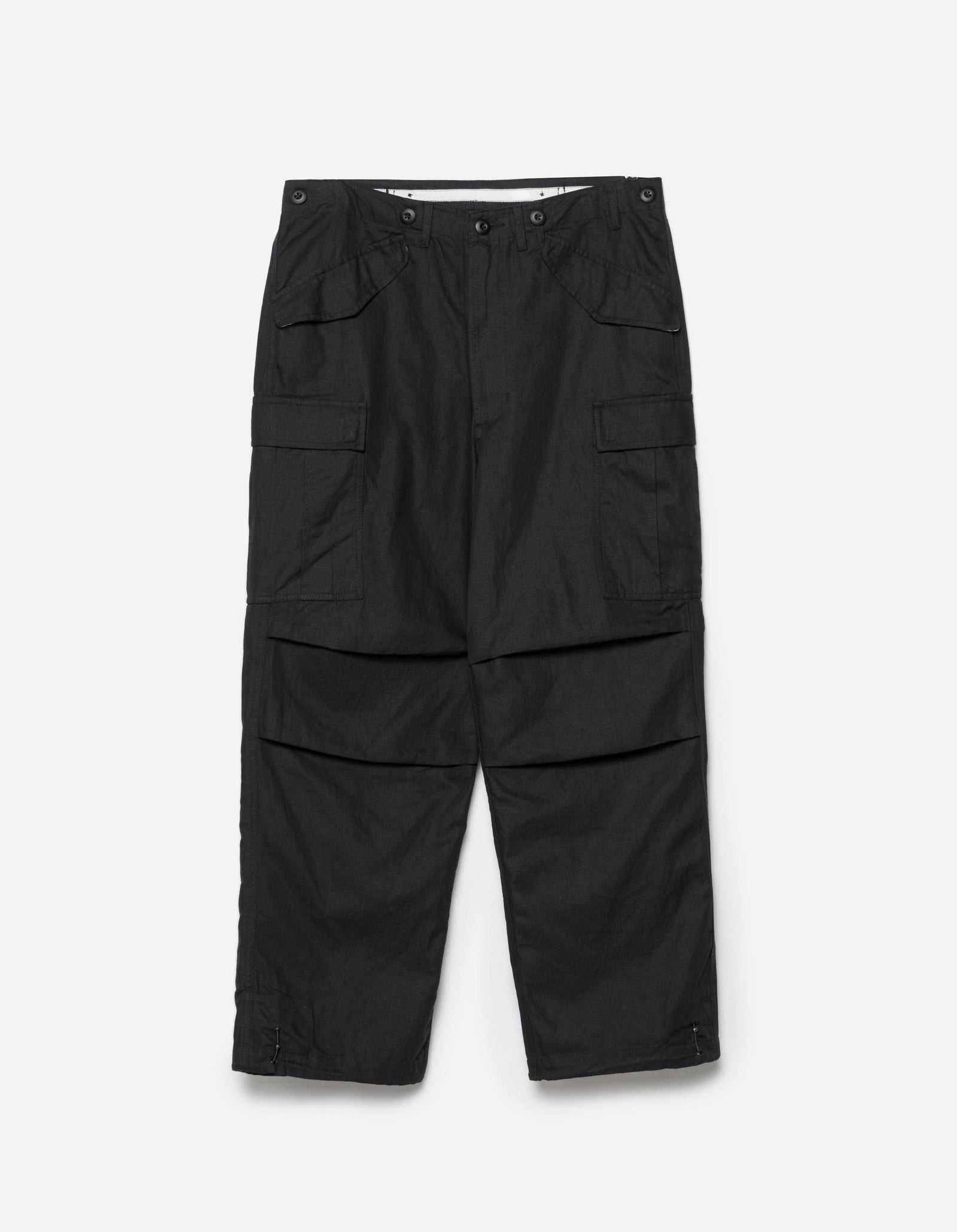 6120 Hemp M65 Cargo Pants Black