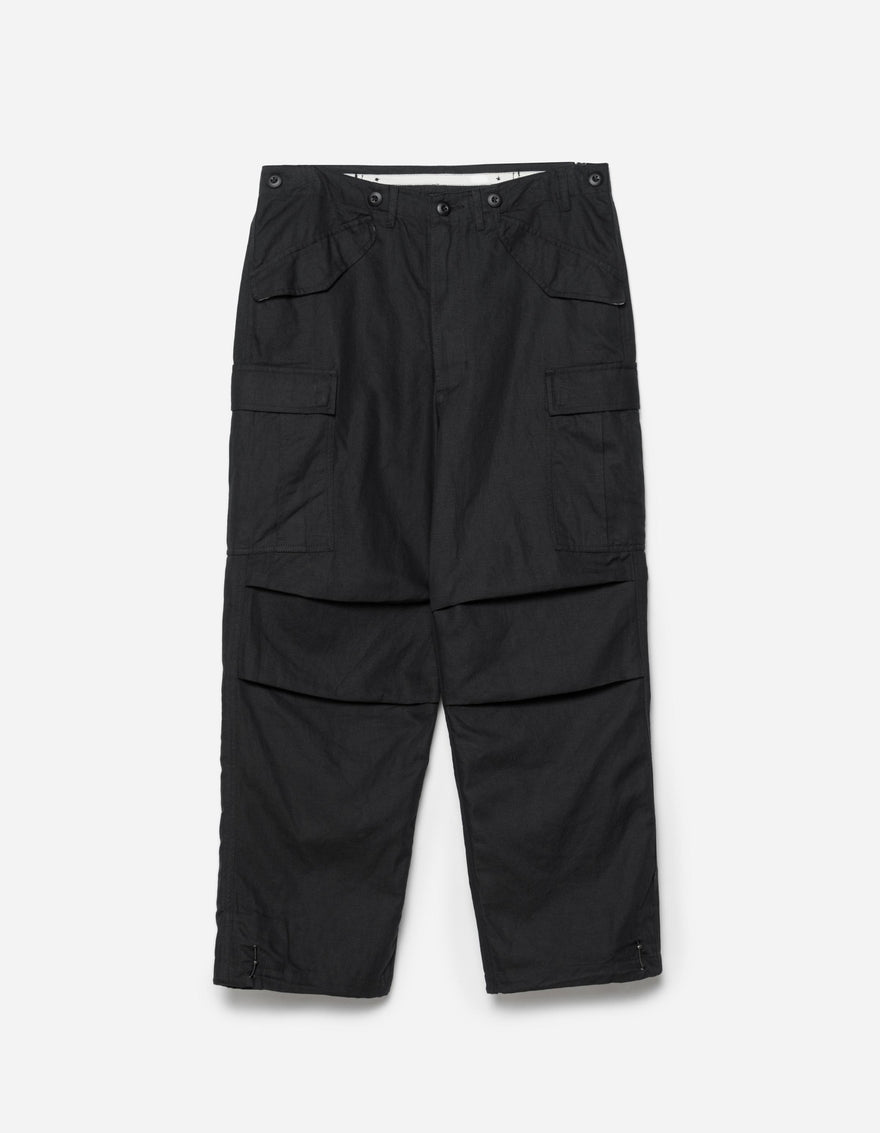 6120 Hemp M65 Cargo Pants Black