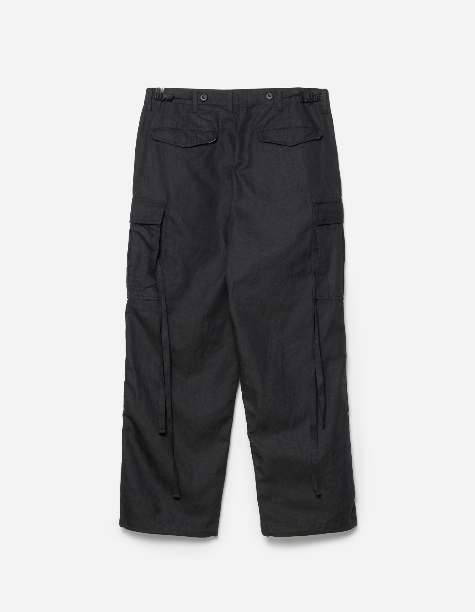 6120 Hemp M65 Cargo Pants Black