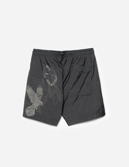 1543 Crow & Heron Swim Shorts Black