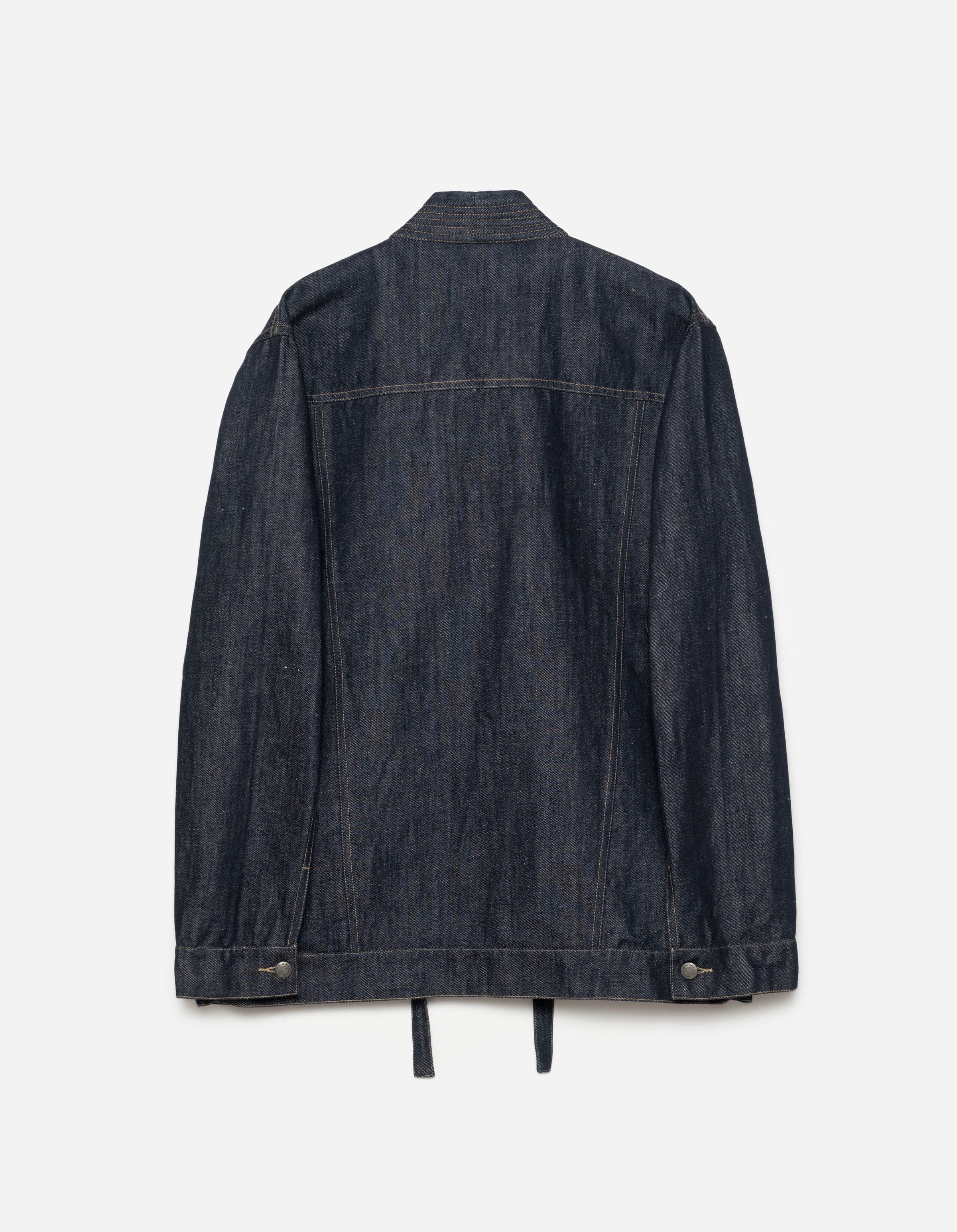 6059 Maha Hemp Denim Kimono Indigo – Maharishi