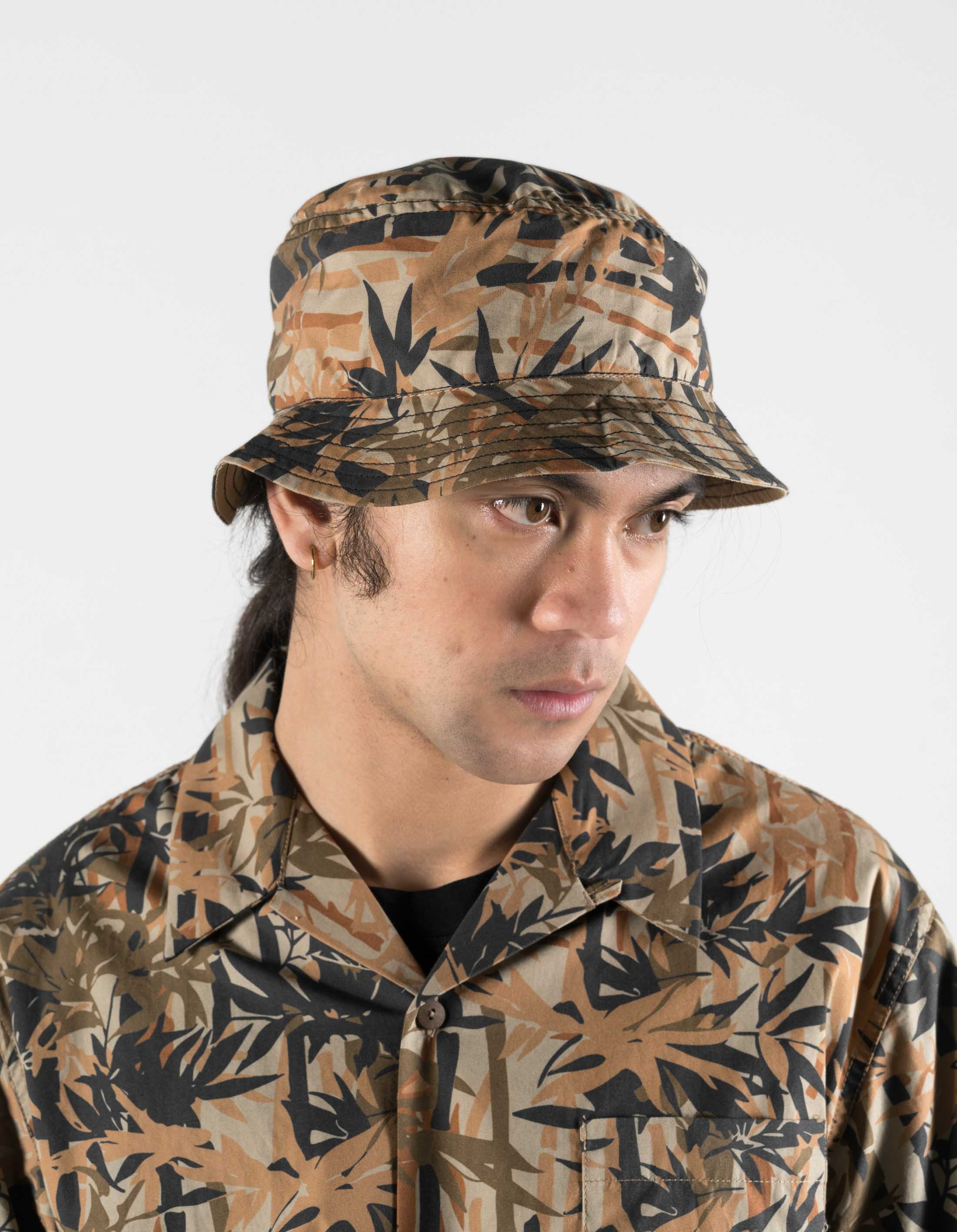7345 DPM: Bamboo Bucket Hat Woodland – Maharishi