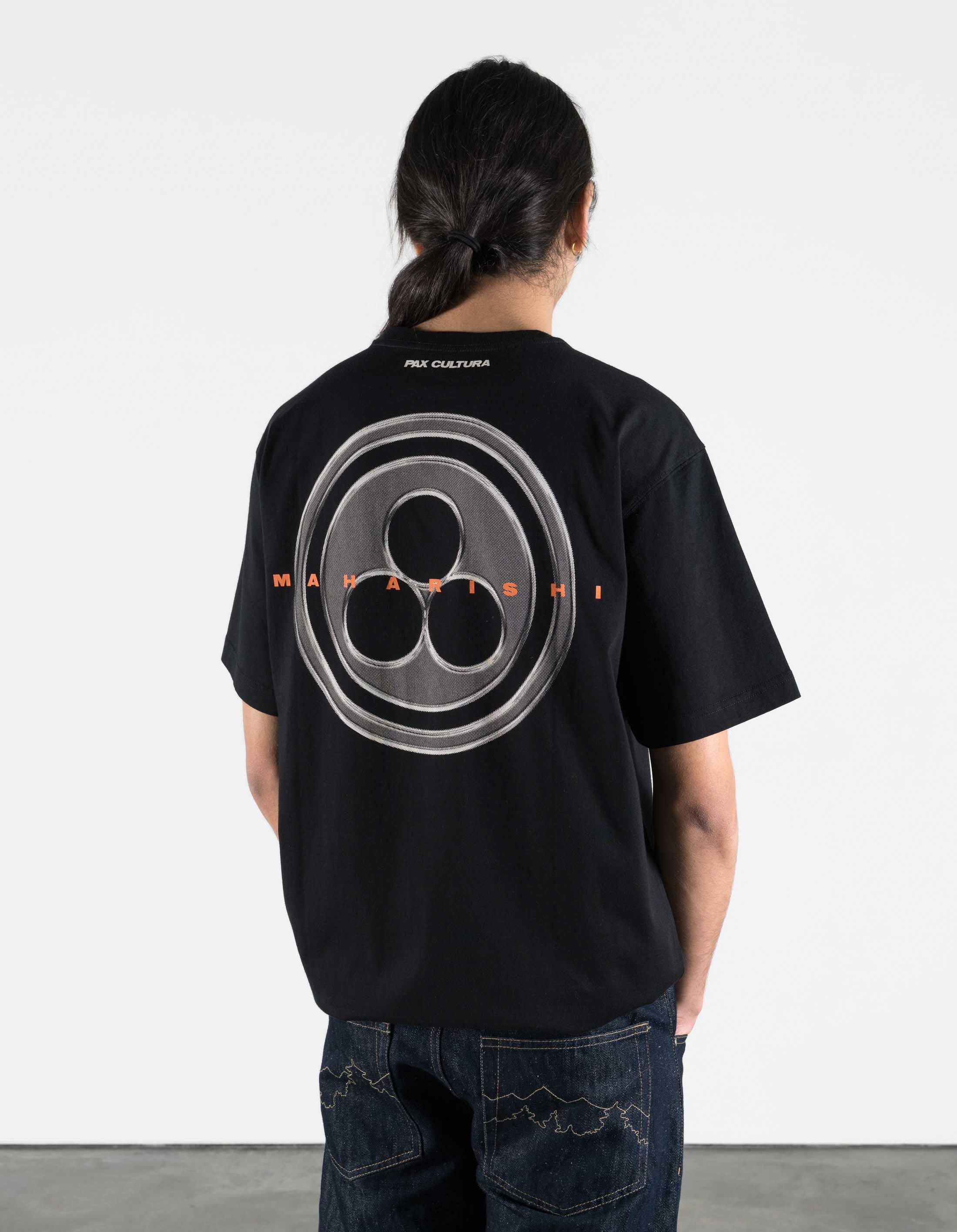 7372 Pax Cultura S/S T-Shirt Black – Maharishi