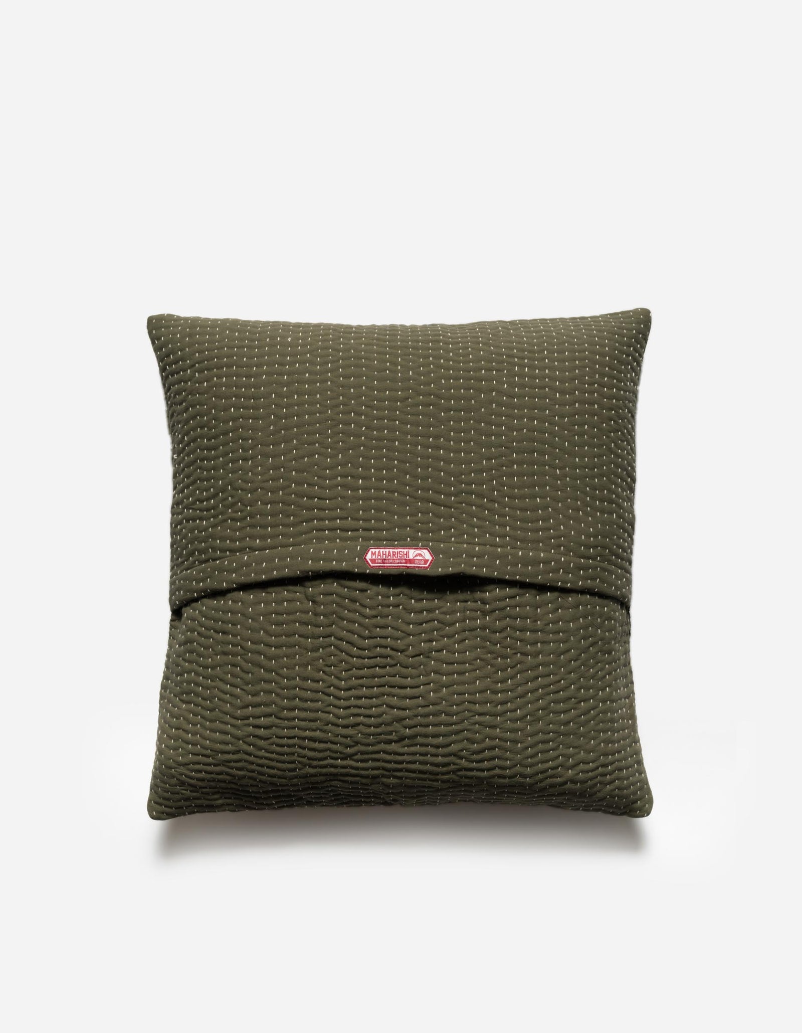 7278 Maha Dry Goods Cushion Ecru/Olive