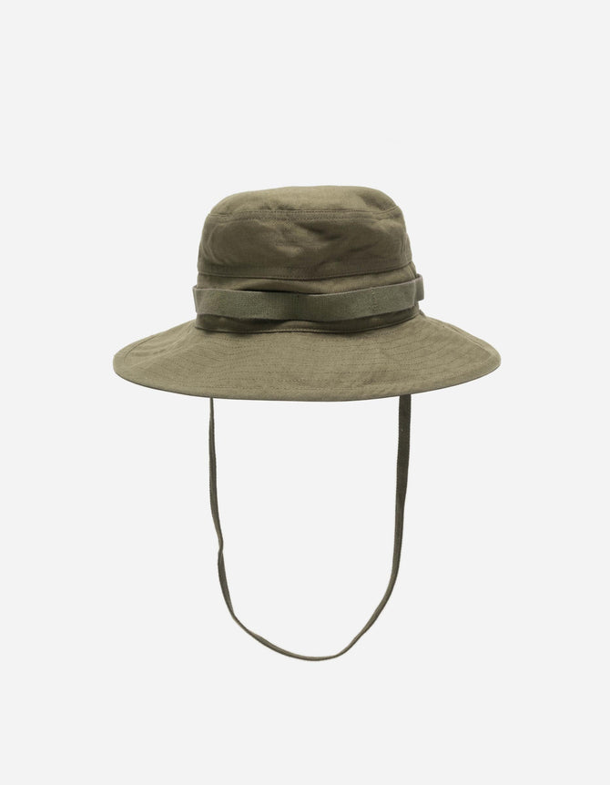 7221 Cotton Hemp WR Boonie Hat Olive OG-107F