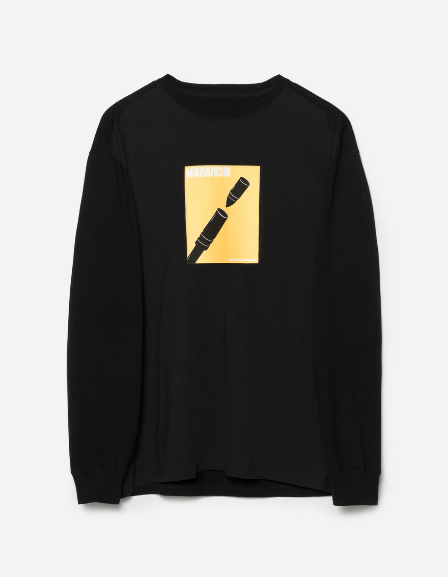 7371 Pacifist L/S T-Shirt Black