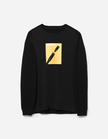 7371 Pacifist L/S T-Shirt Black