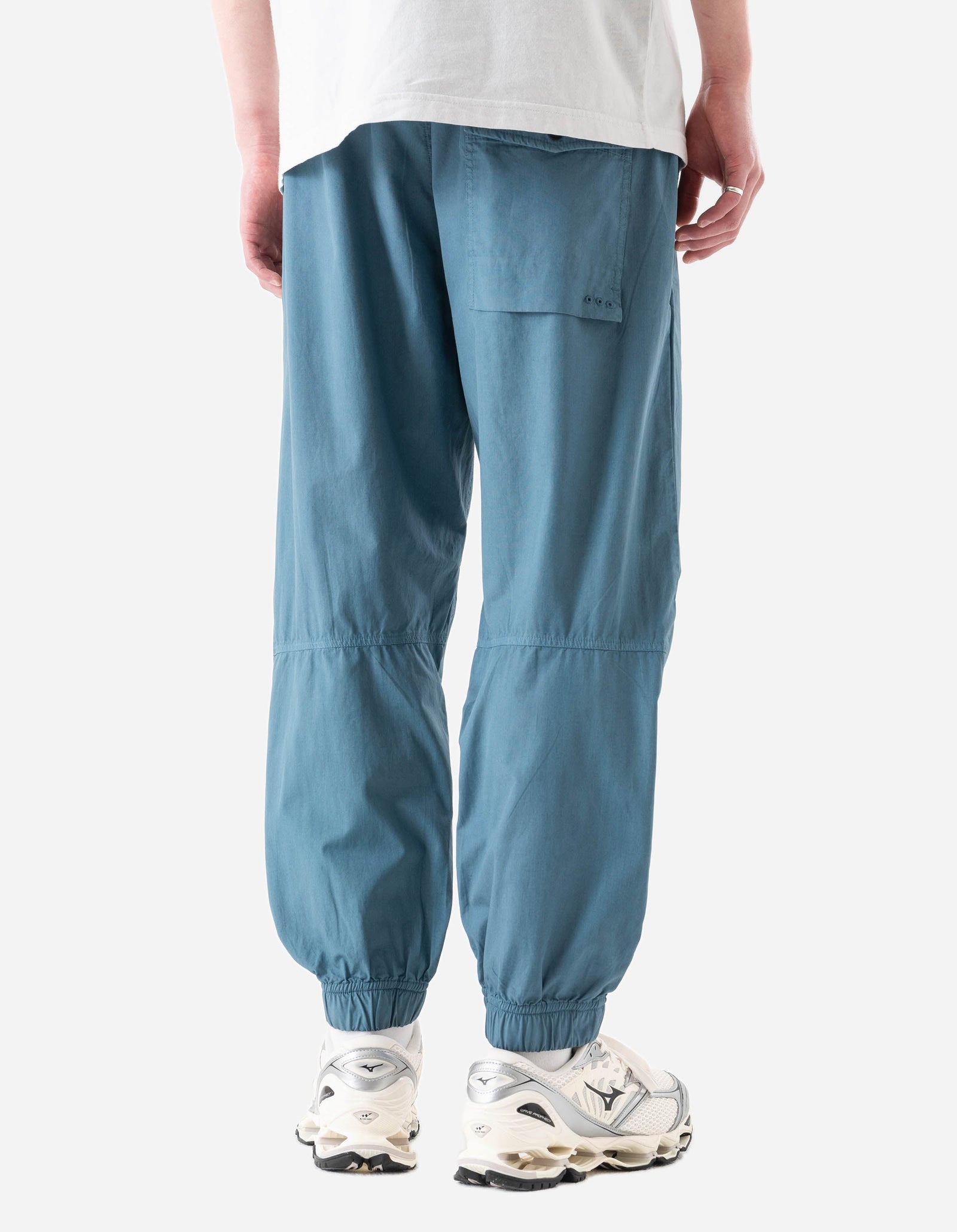7408 Asym Track Pants Airforce Blue