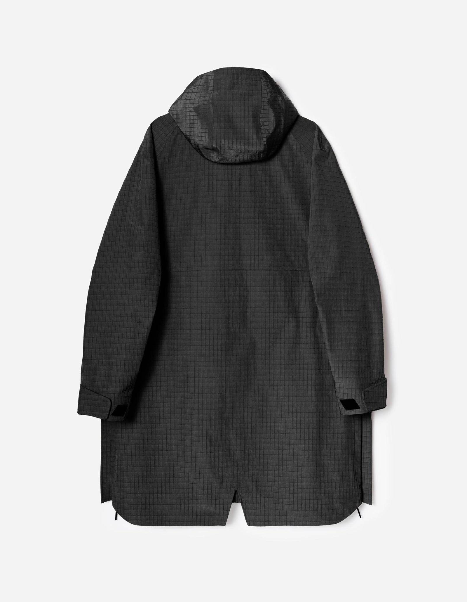 7200 Waterproof Tech Long Parka Black