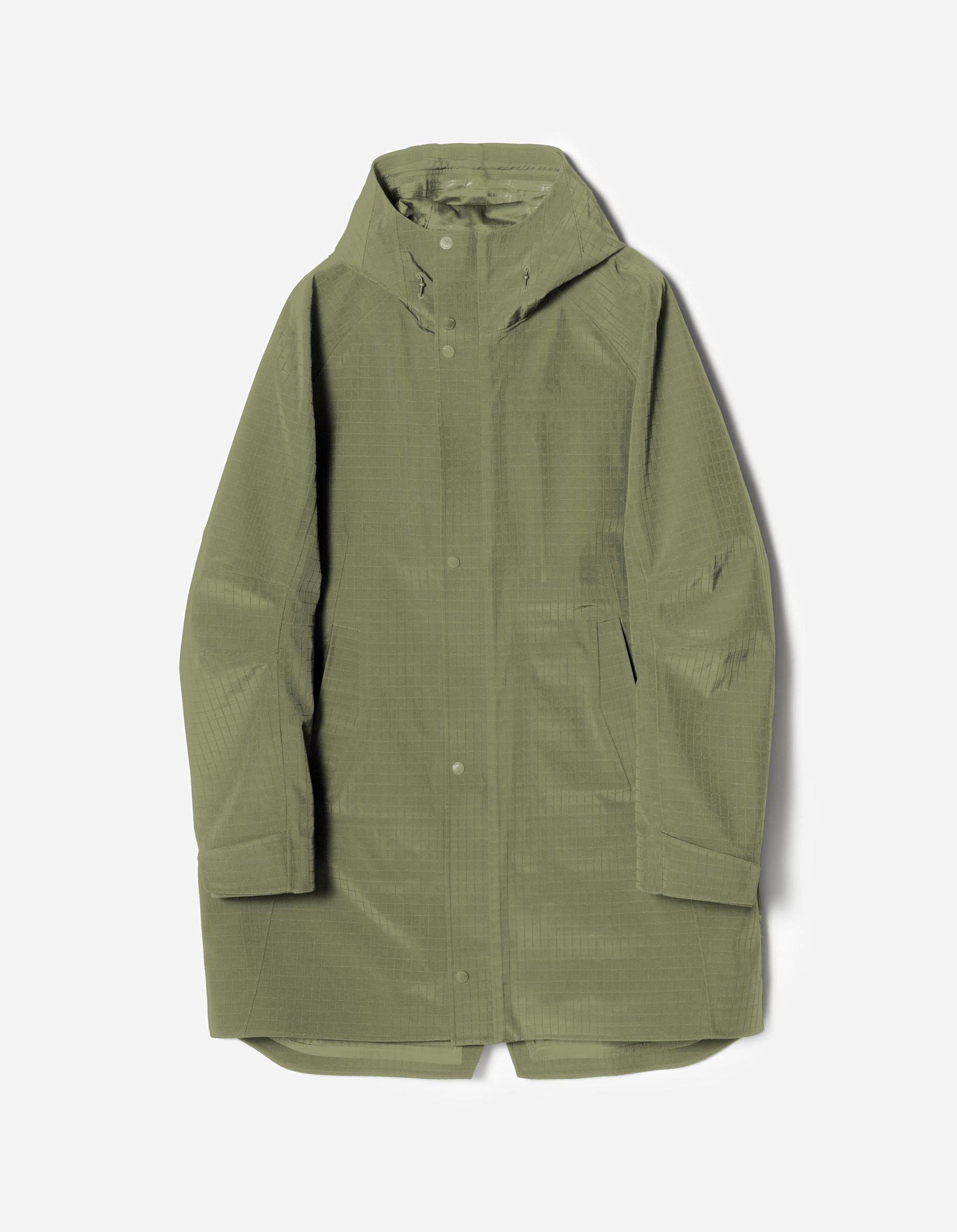 7200 Waterproof Tech Long Parka Olive OG-107F