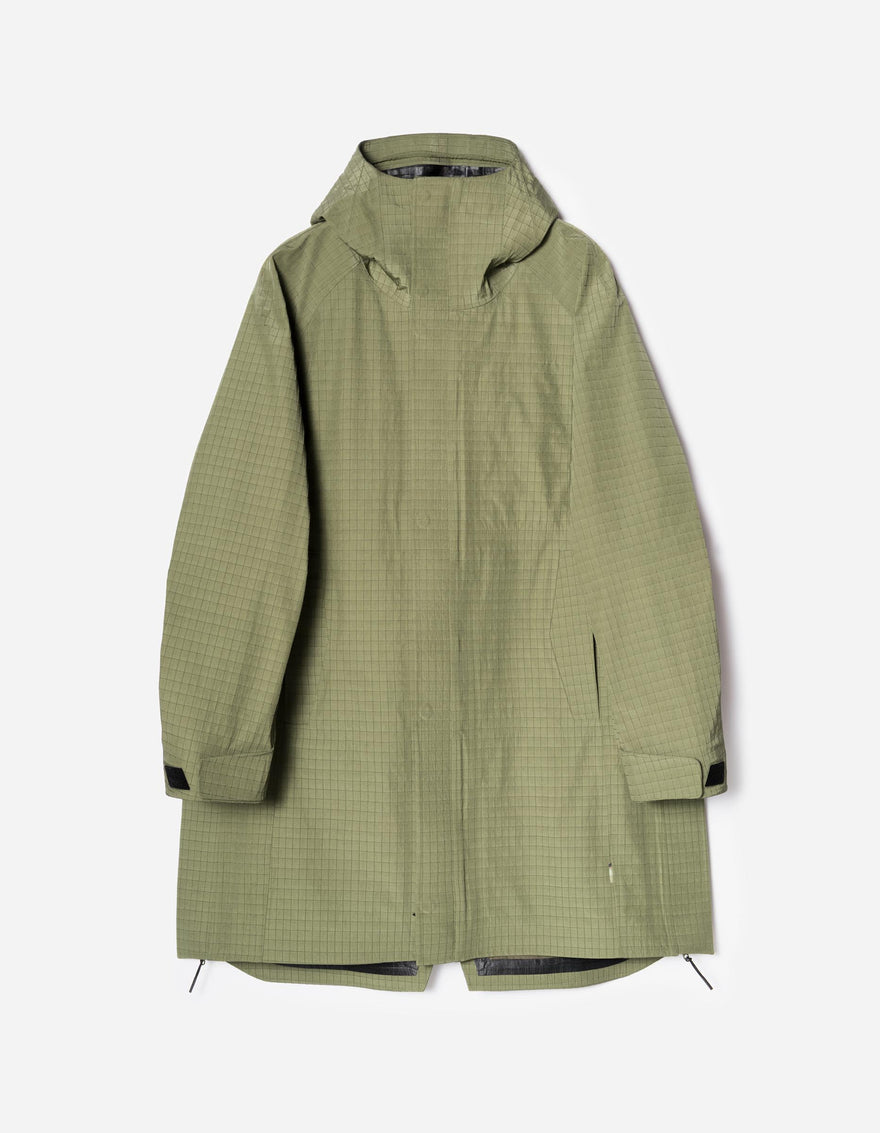 7200 Waterproof Tech Long Parka Olive OG-107F