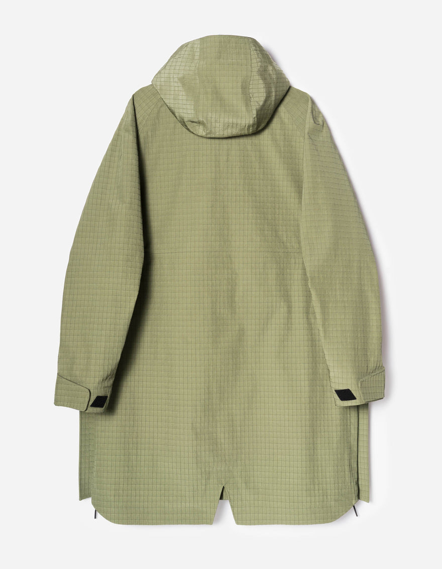 7200 Waterproof Tech Long Parka Olive OG-107F