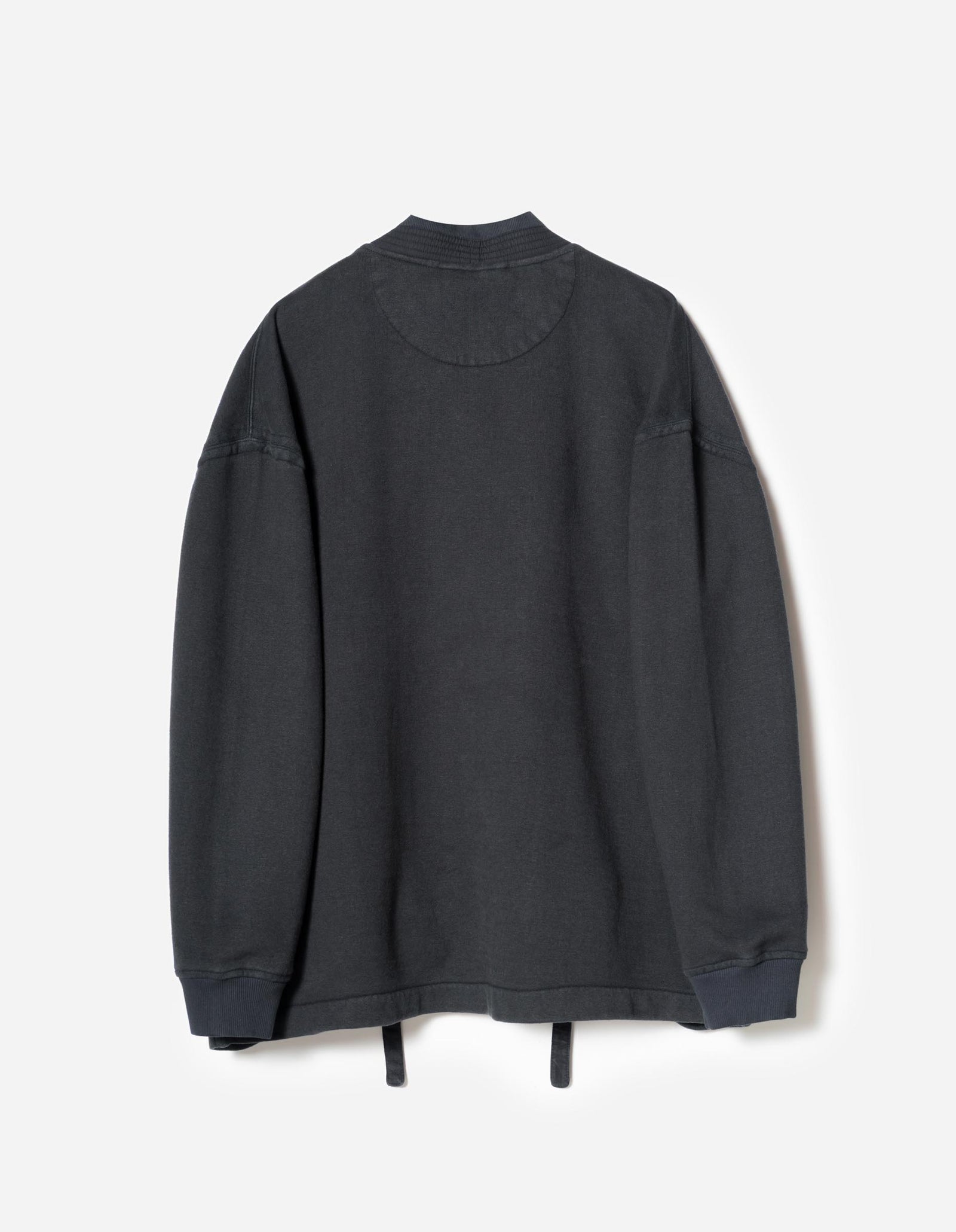 7206 Hemp Kimono Sweat Navy