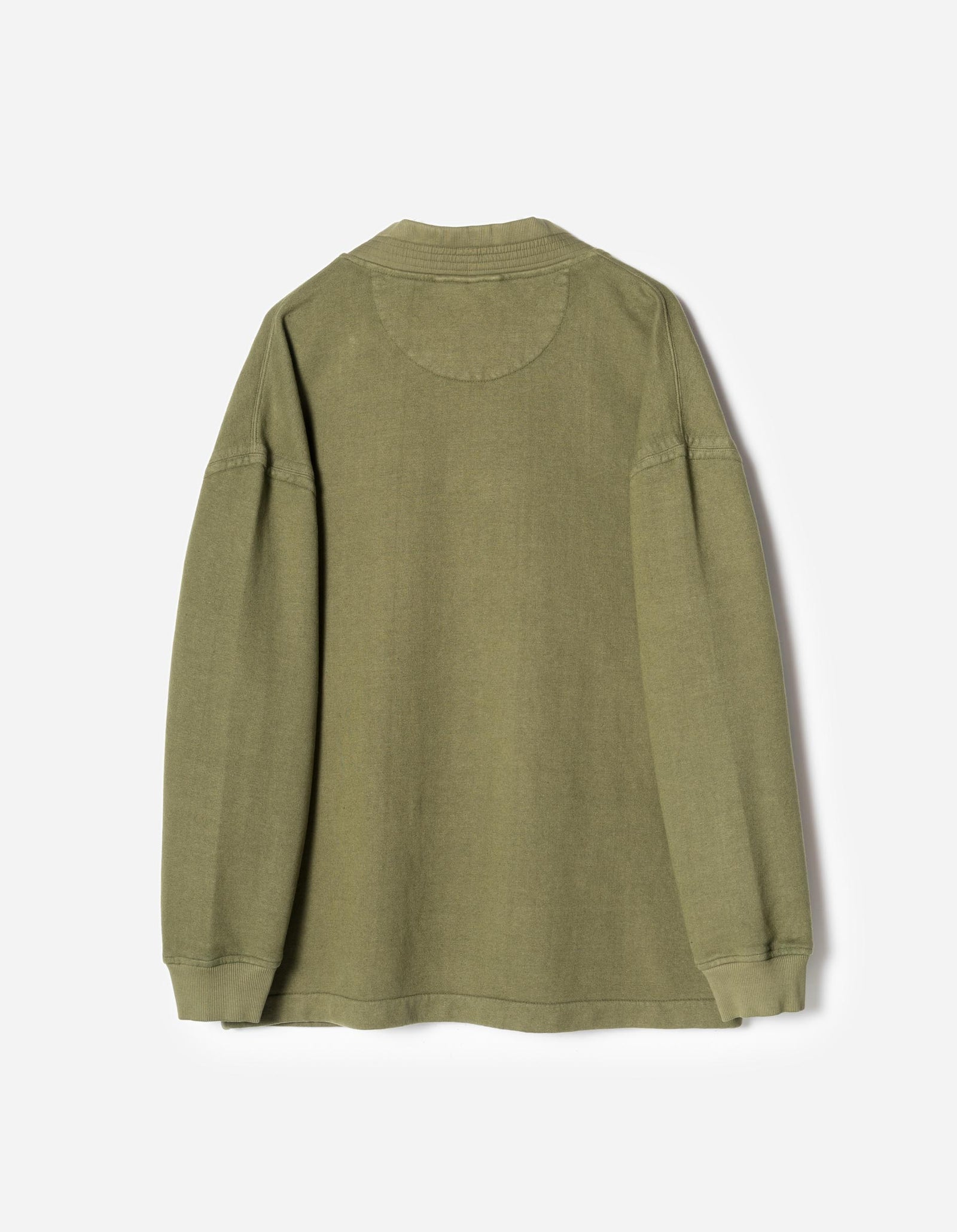 7206 Hemp Kimono Sweat Olive OG-107F