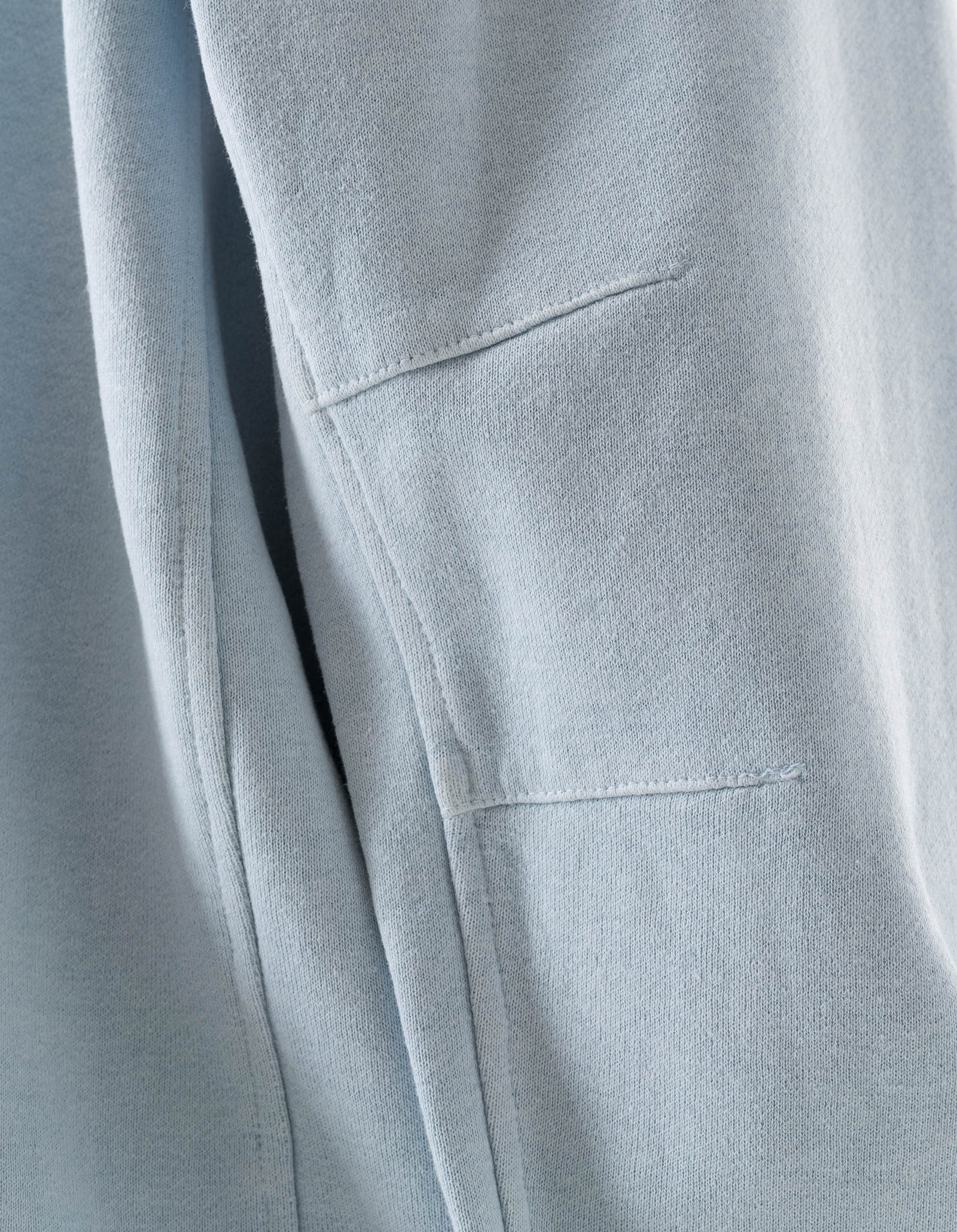 7207 Fabric Mix Cotton Crew Sweat Light Blue