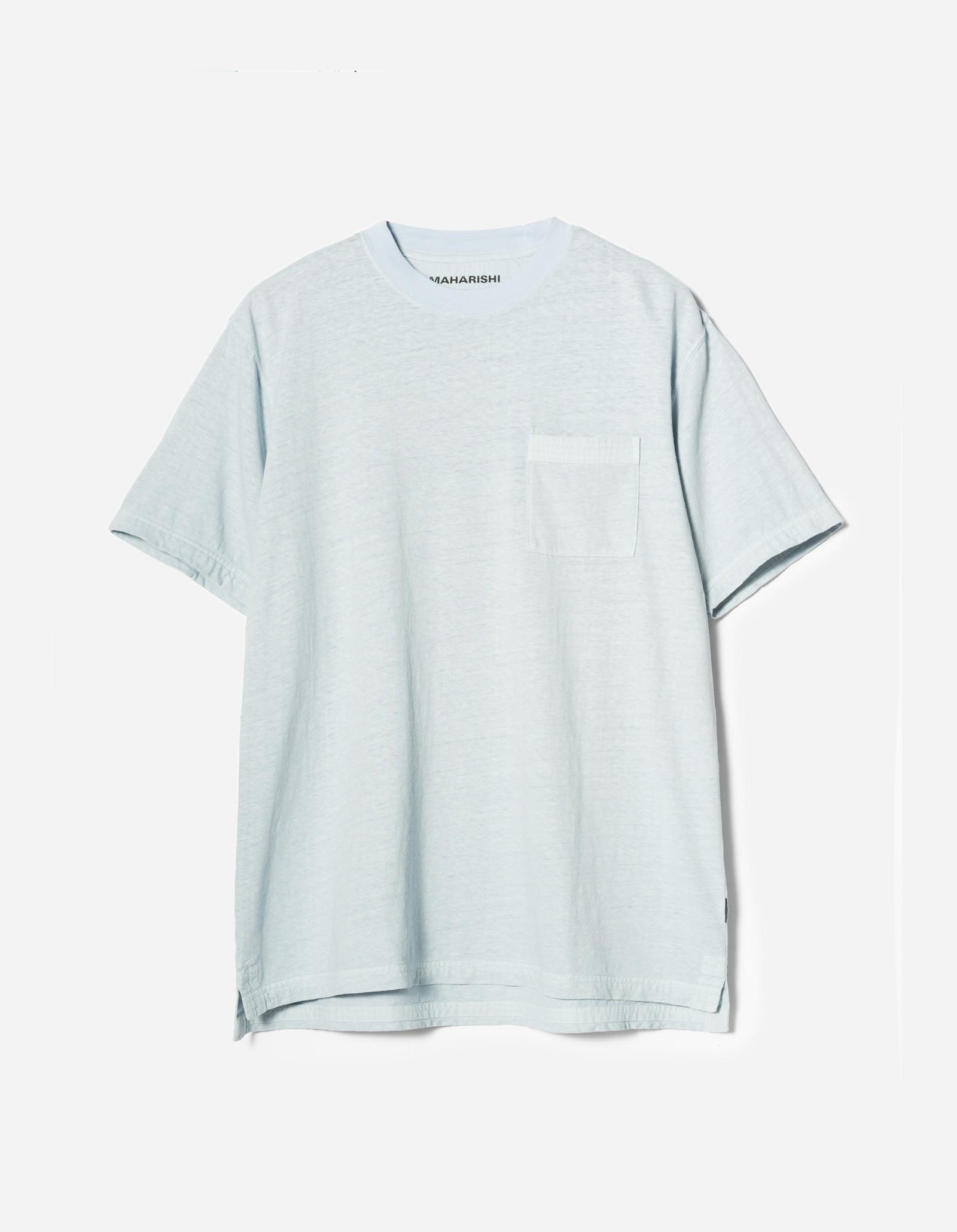 7209 Cotton Hemp S/S Tee Light Blue