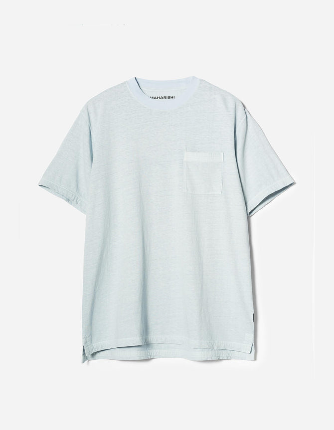 7209 Cotton Hemp S/S Tee Light Blue