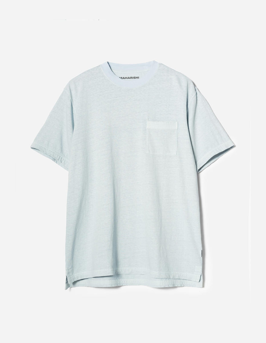 7209 Cotton Hemp S/S Tee Light Blue