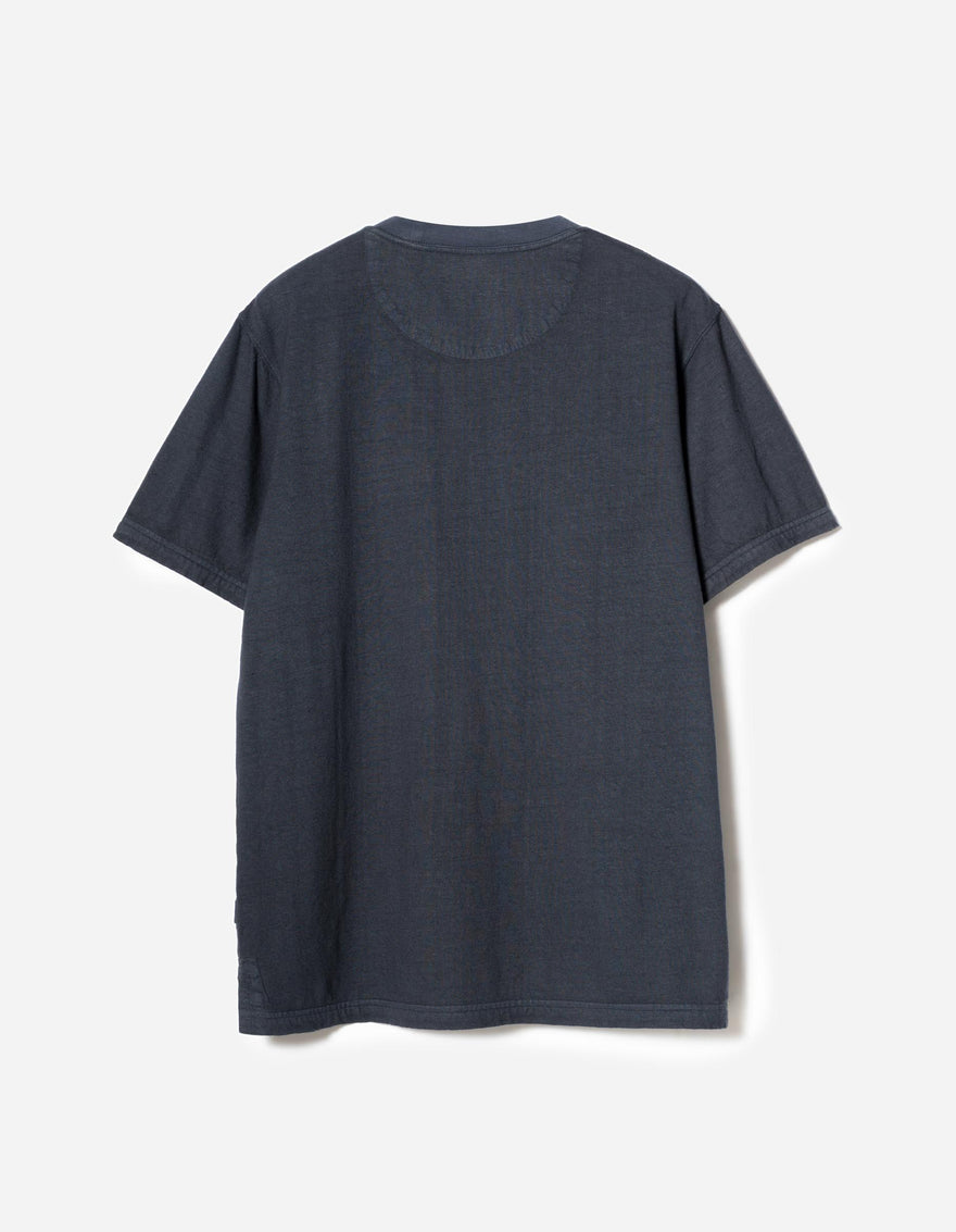 7209 Cotton Hemp S/S T-Shirt Navy