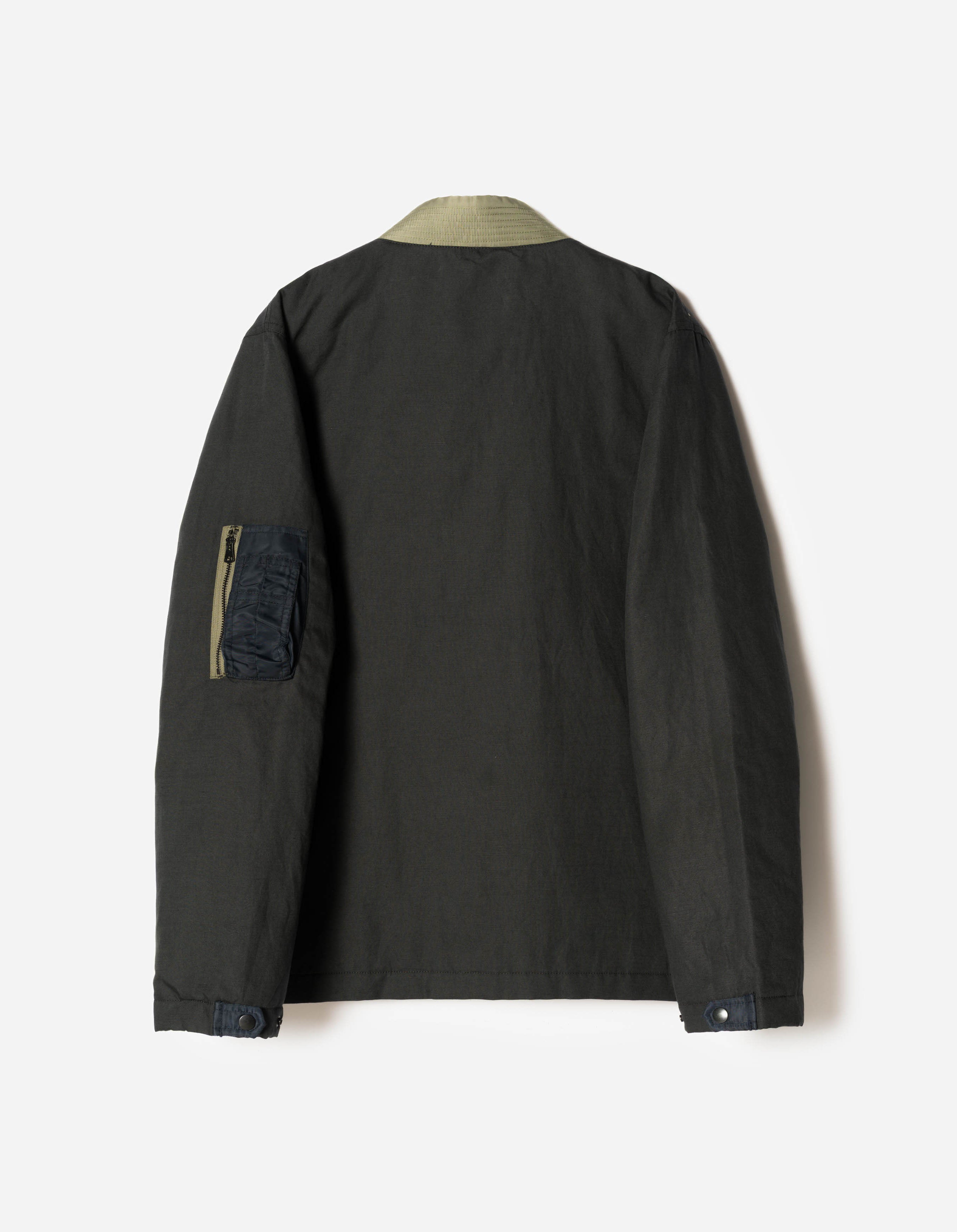 7405 Duality L2-B Flight Kimono Navy/Olive – Maharishi