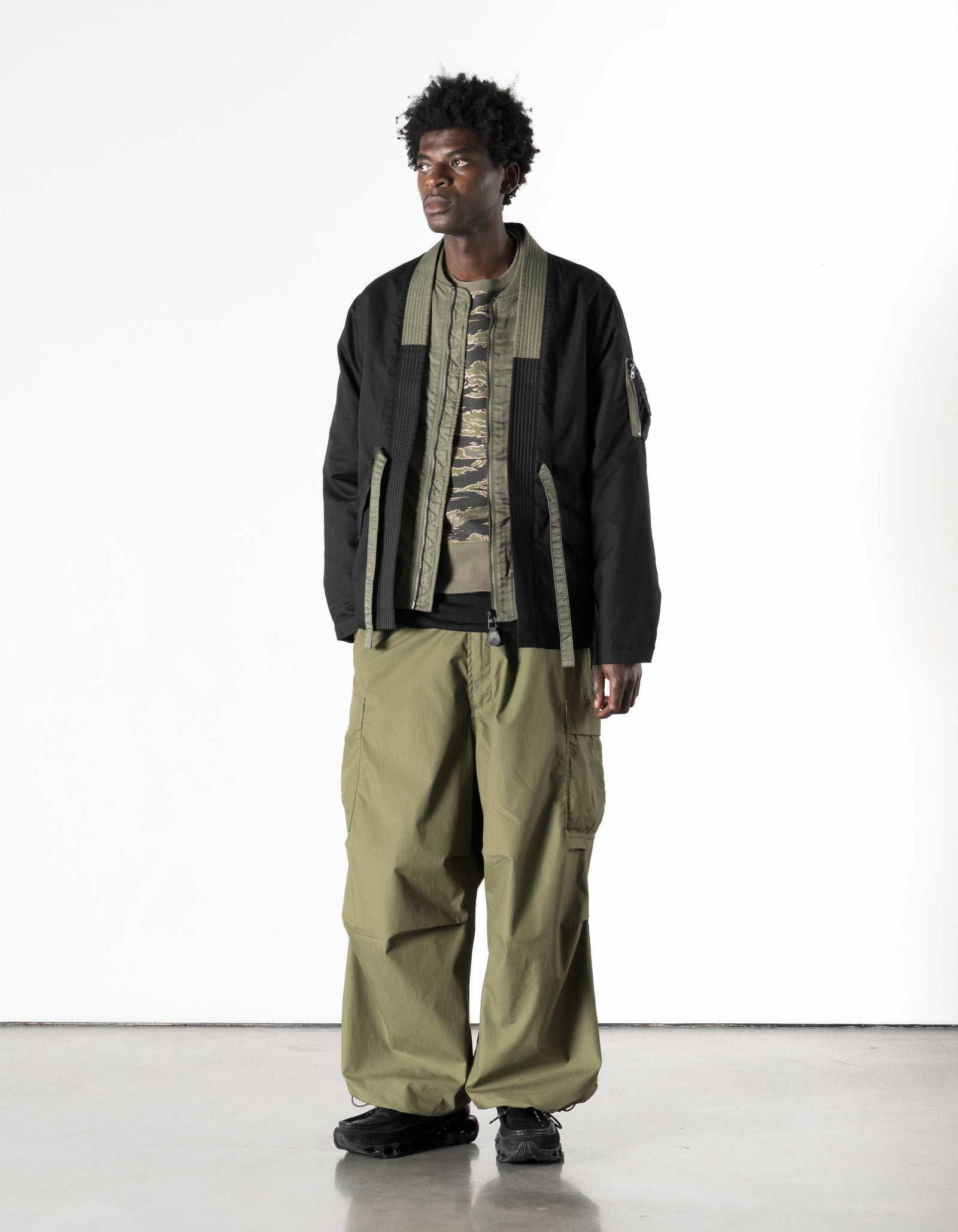 7386 Oversized Cargo Snopants® Olive OG-107F