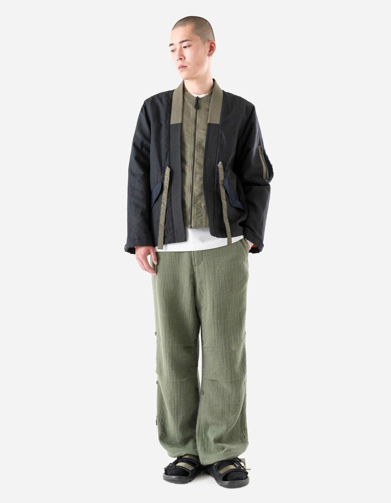 7405 Duality L2-B Flight Kimono Navy/Olive
