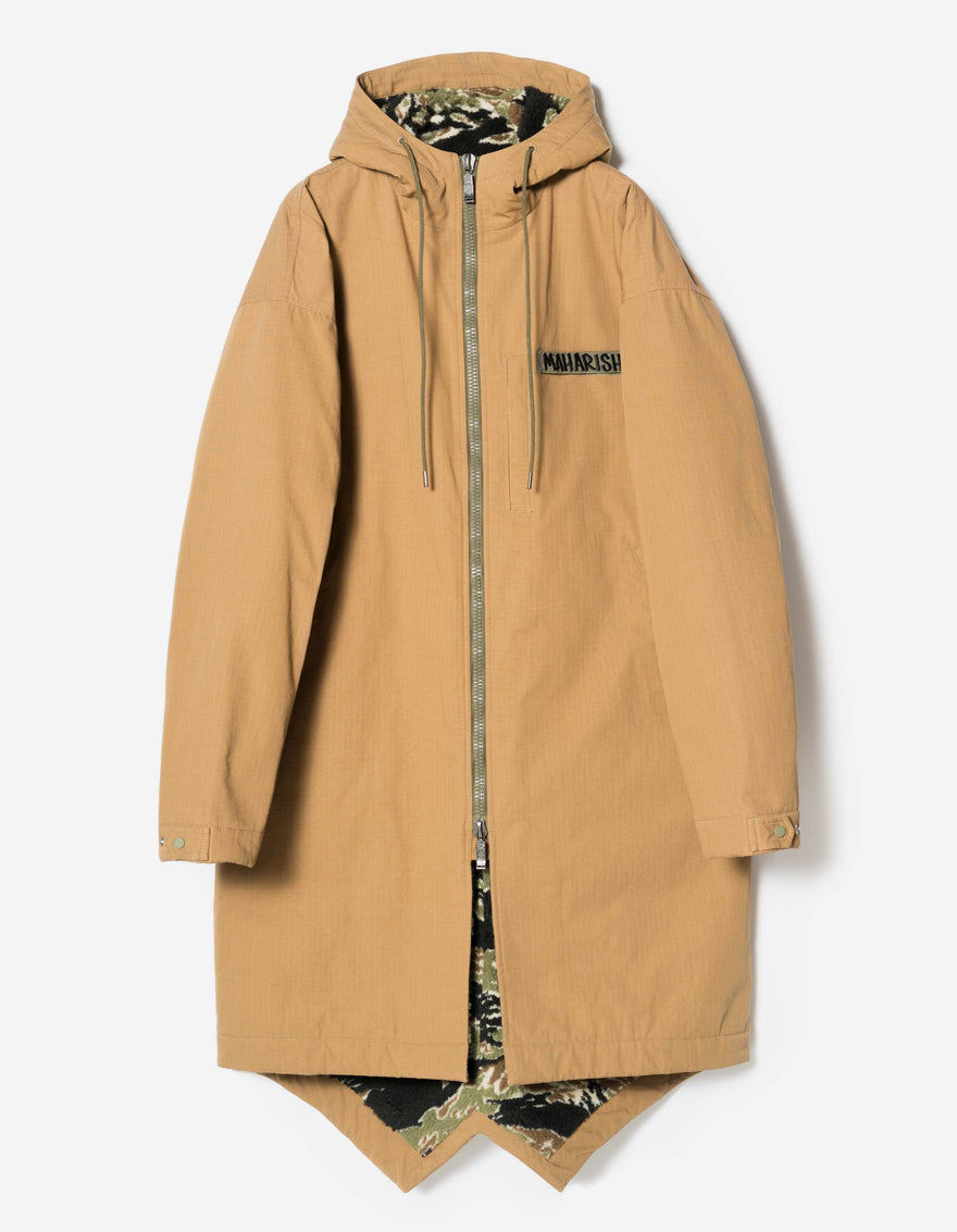 7214 Beach Fishtail Parka Coyote