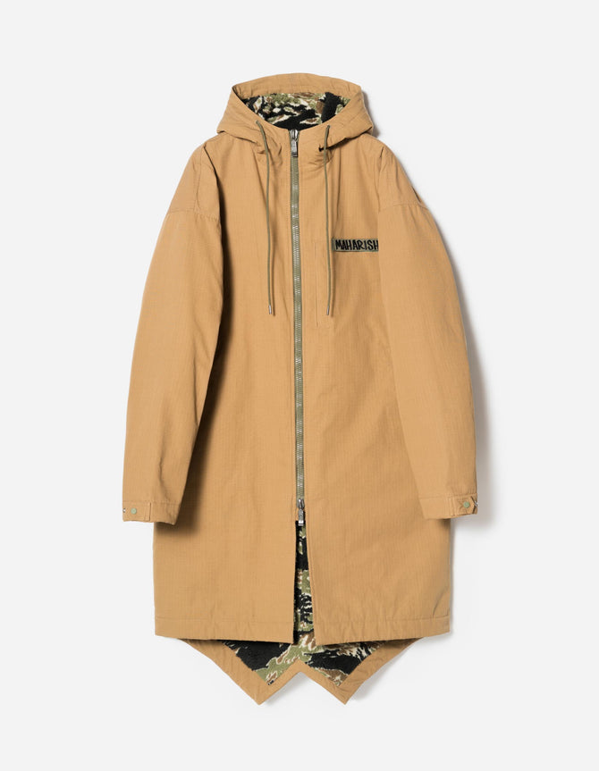 7214 Beach Fishtail Parka Coyote