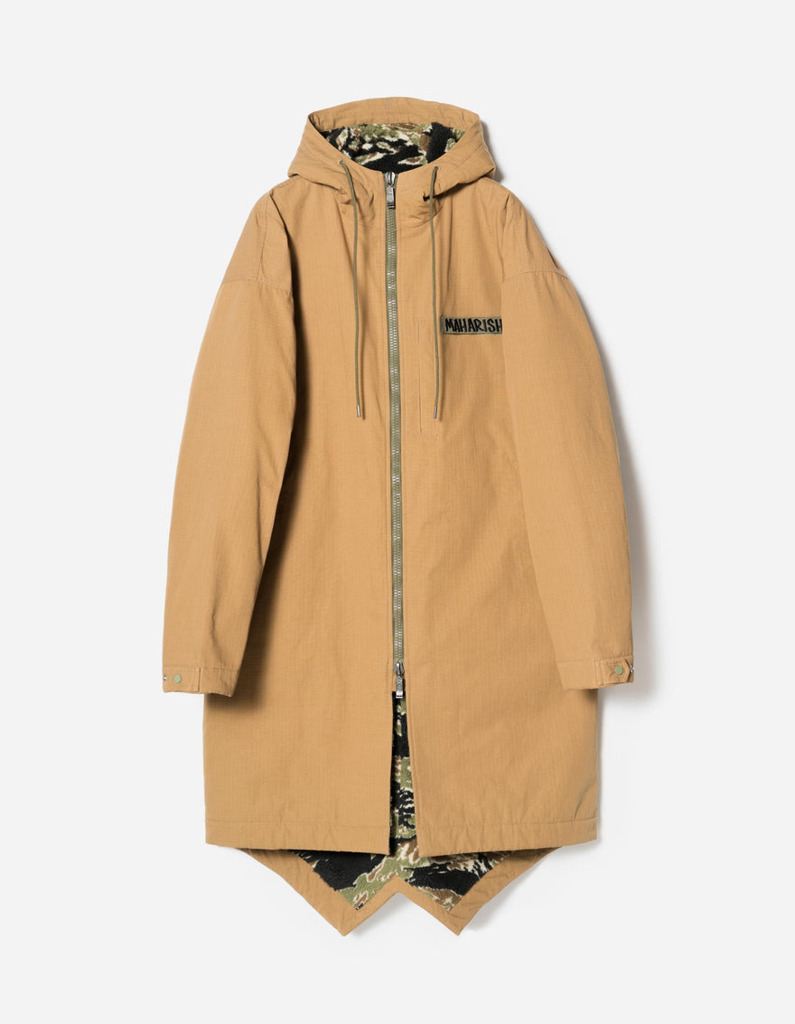 7214 Beach Fishtail Parka Coyote